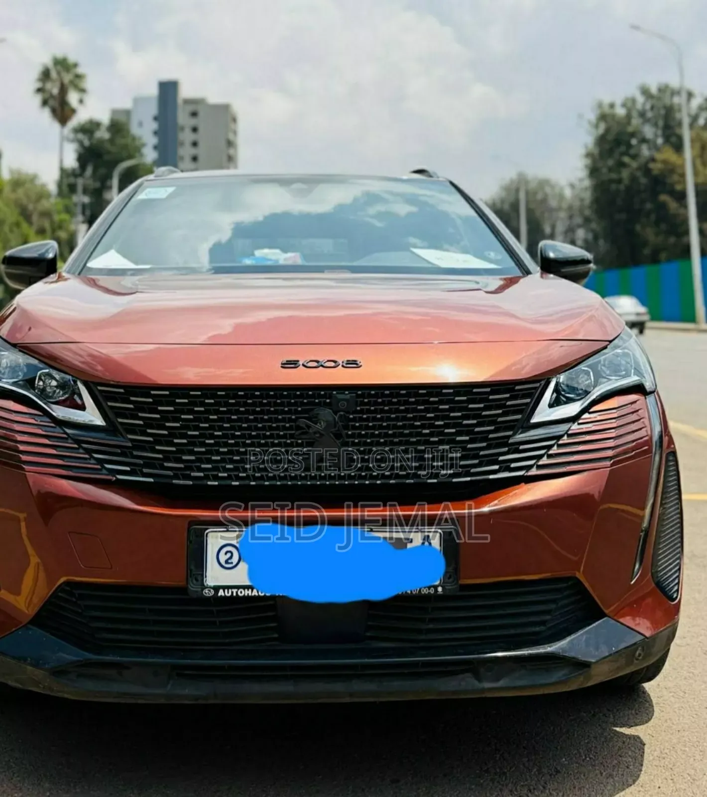 Peugeot 5008 2022 Orange