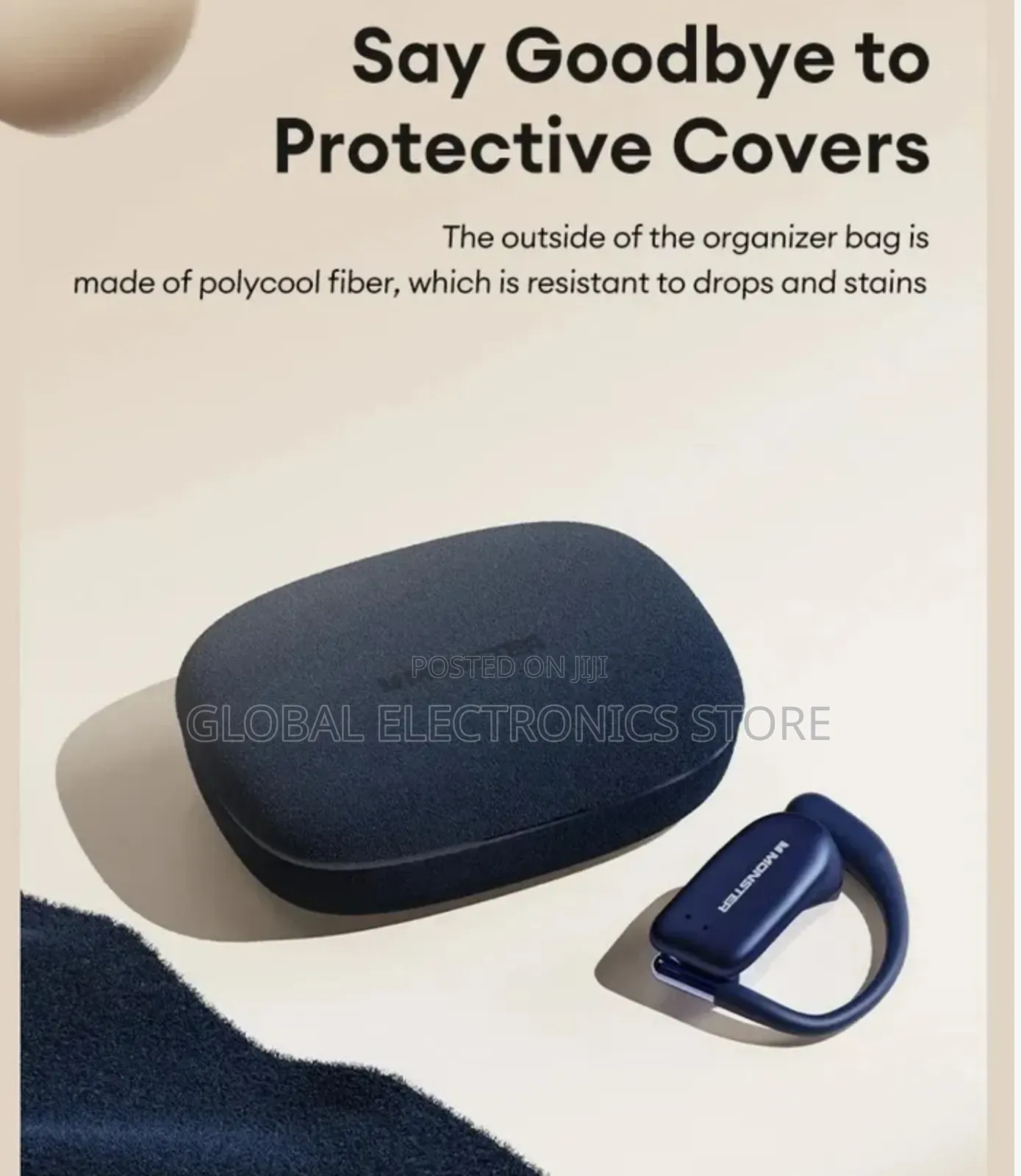 Original Monster Over-Ear Earbuds Bluetooth 5.3 Technology