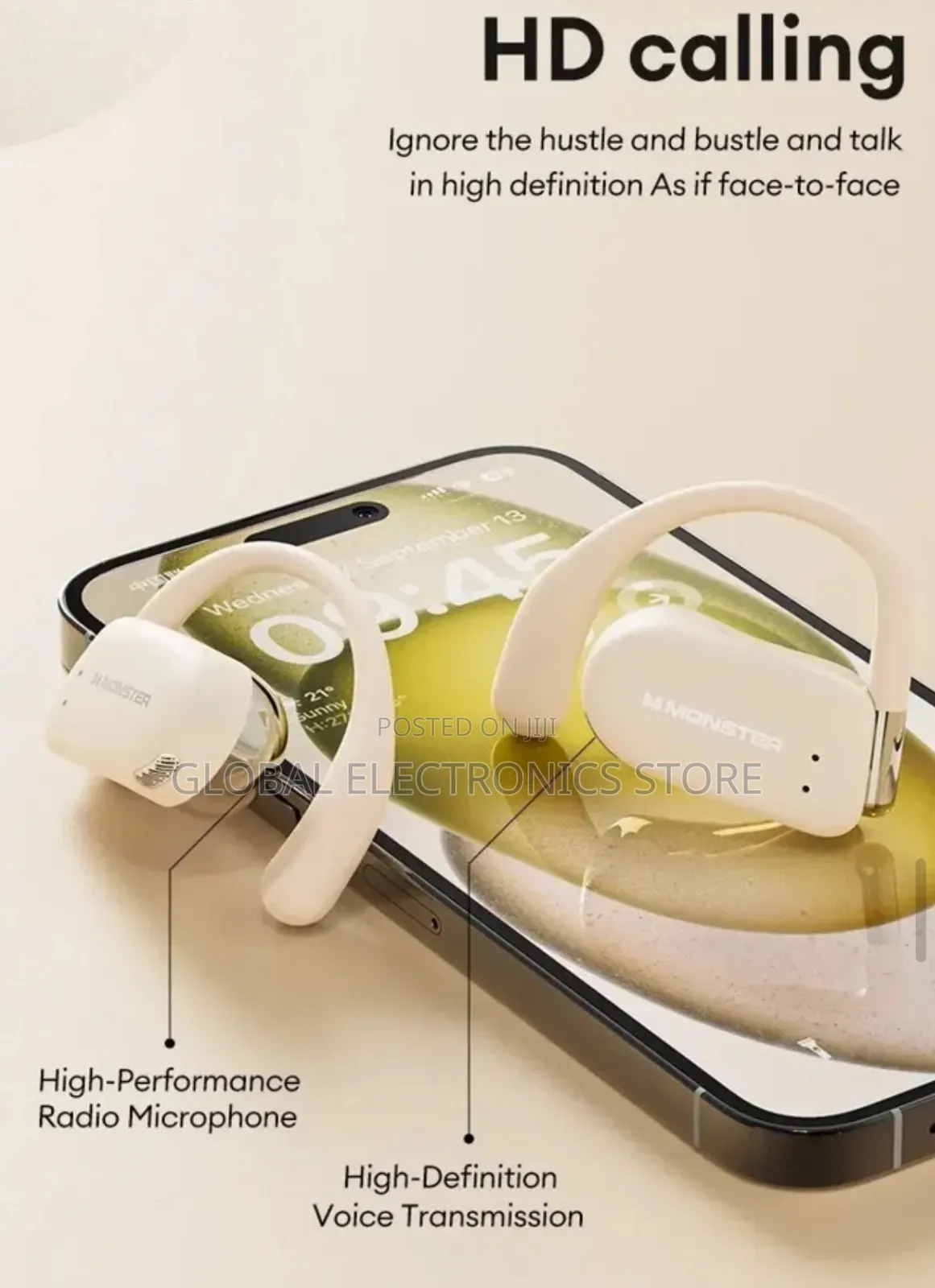 16.2mm Large Diaphragm Original Monster Earbuds