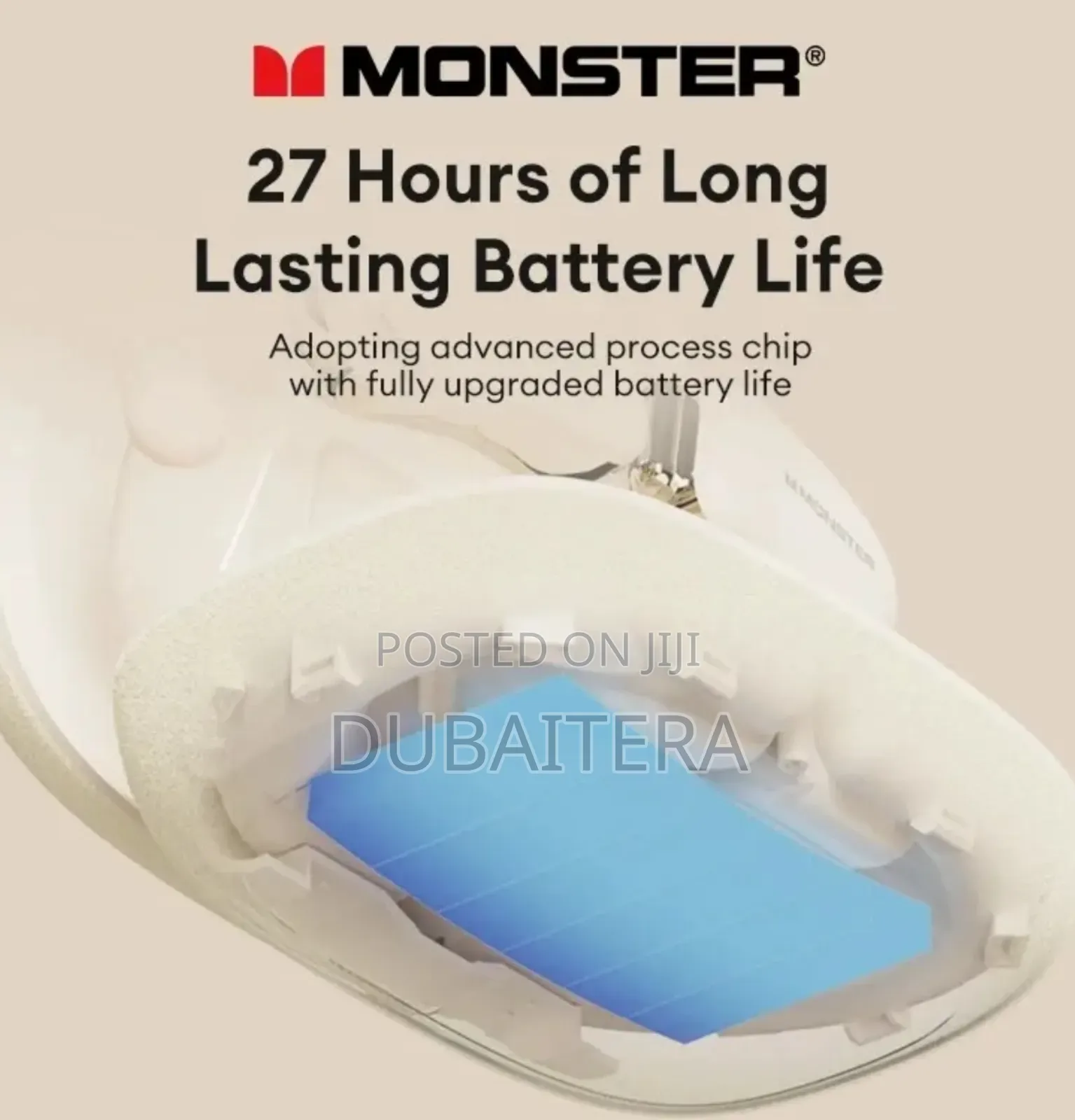 Monster Bluetooth 5.3 Noise Reduction Surround Sound Earbuds