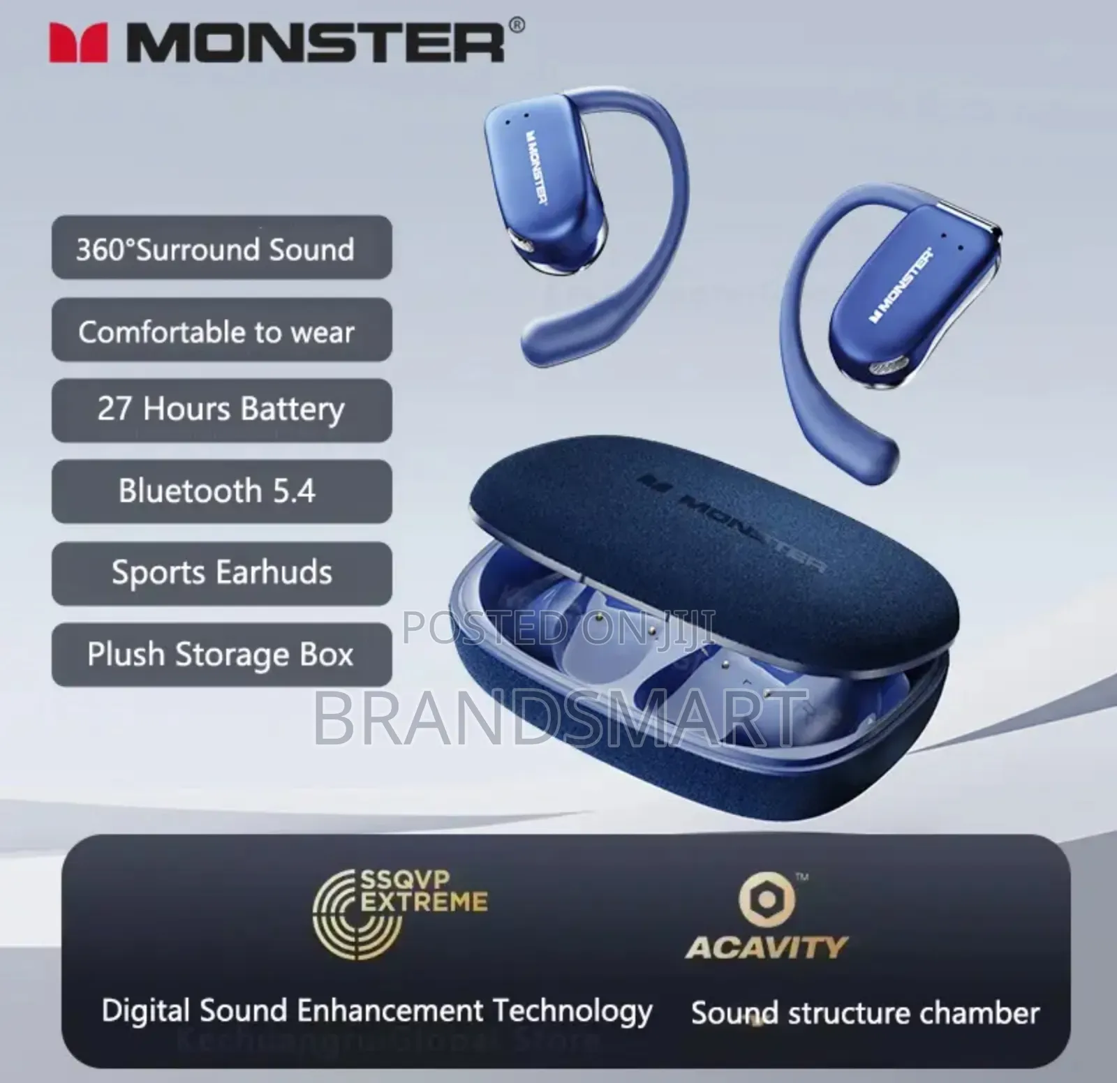 Original Monster Noise Reduction Earphones Long Standby