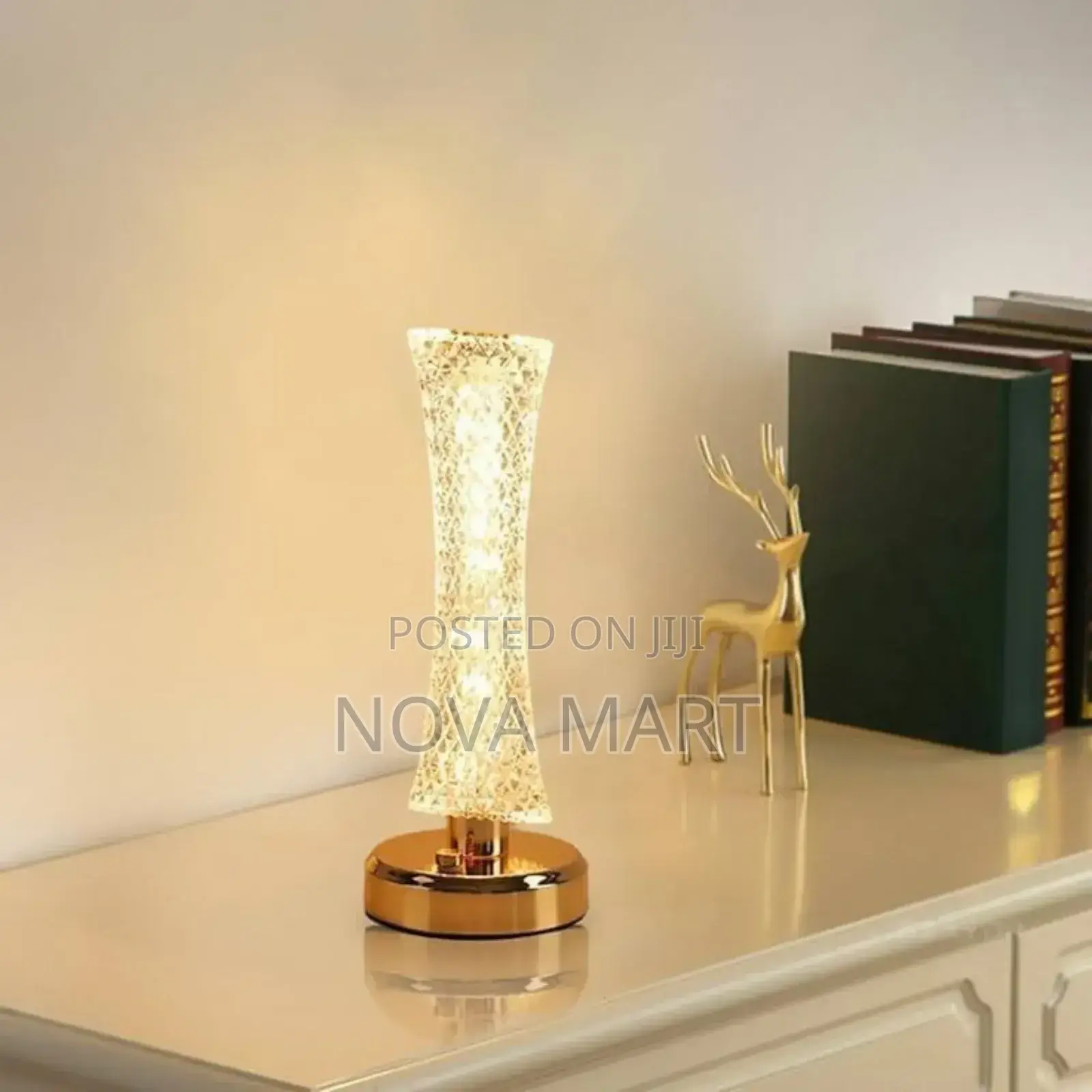 Portable Crystal Desk Lamp