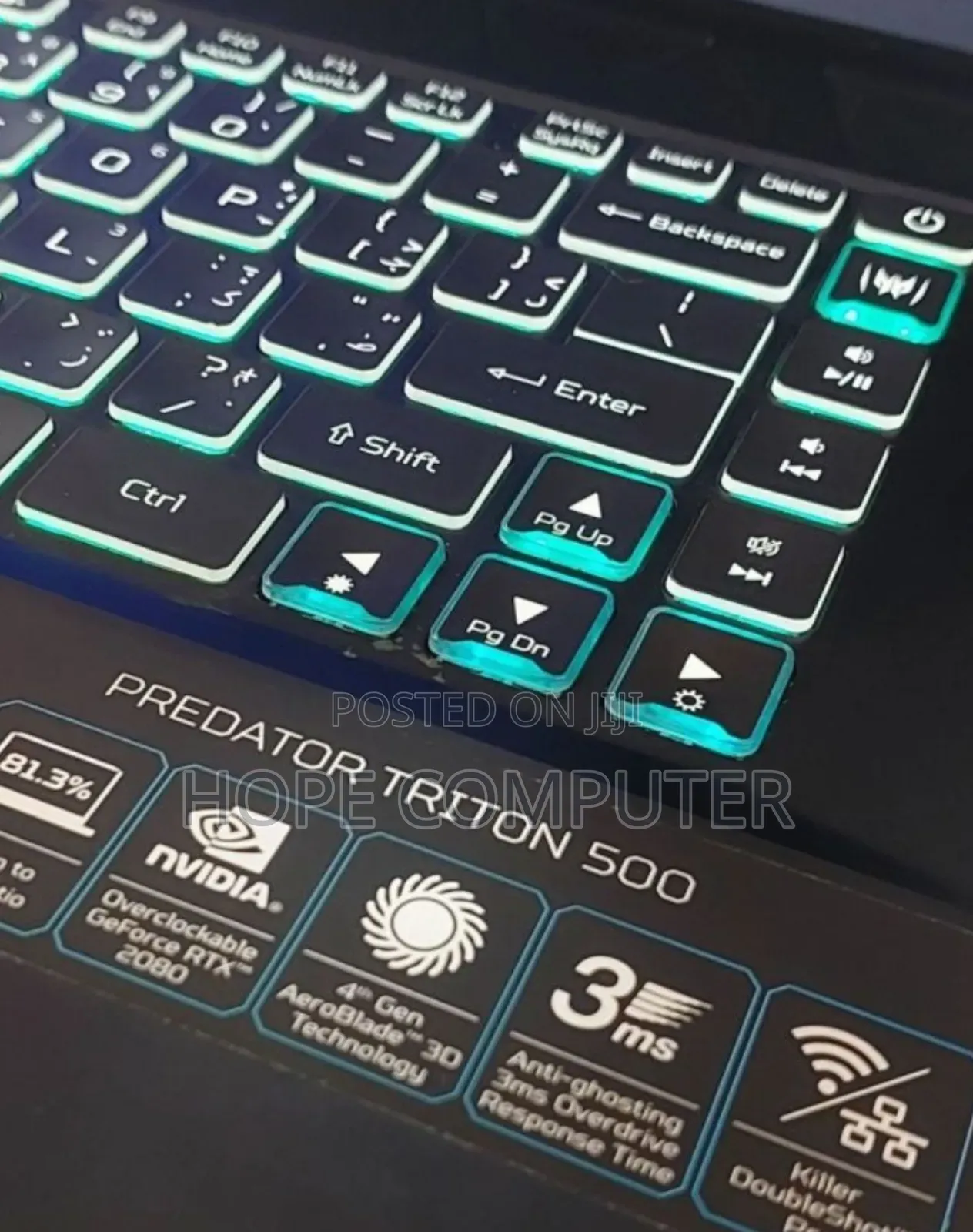 New Laptop Acer Predator Helios 300 16GB Intel Core I7 SSD 1T