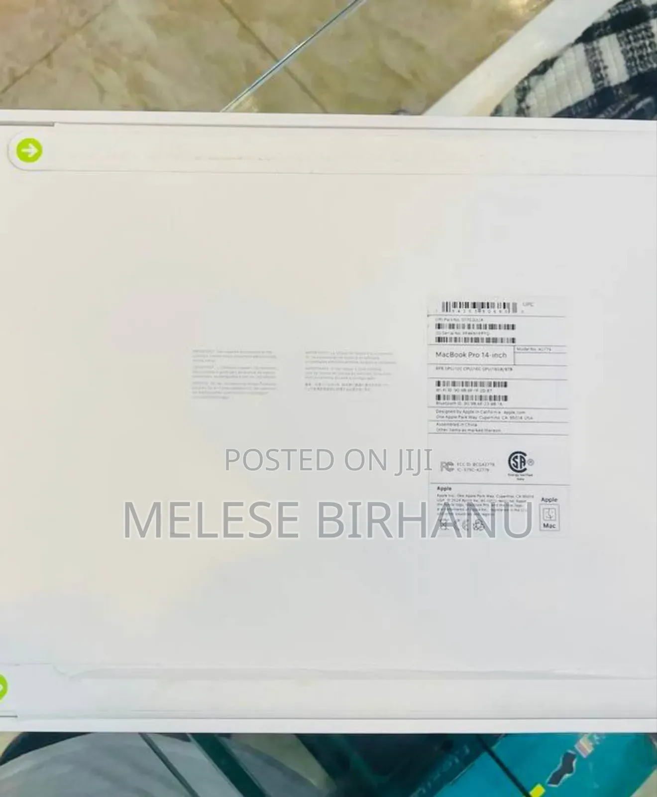 New Laptop Apple MacBook Pro 2023 M2 16GB Apple M2 SSD 4T