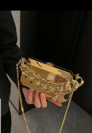 Shein Golden Hand Bag