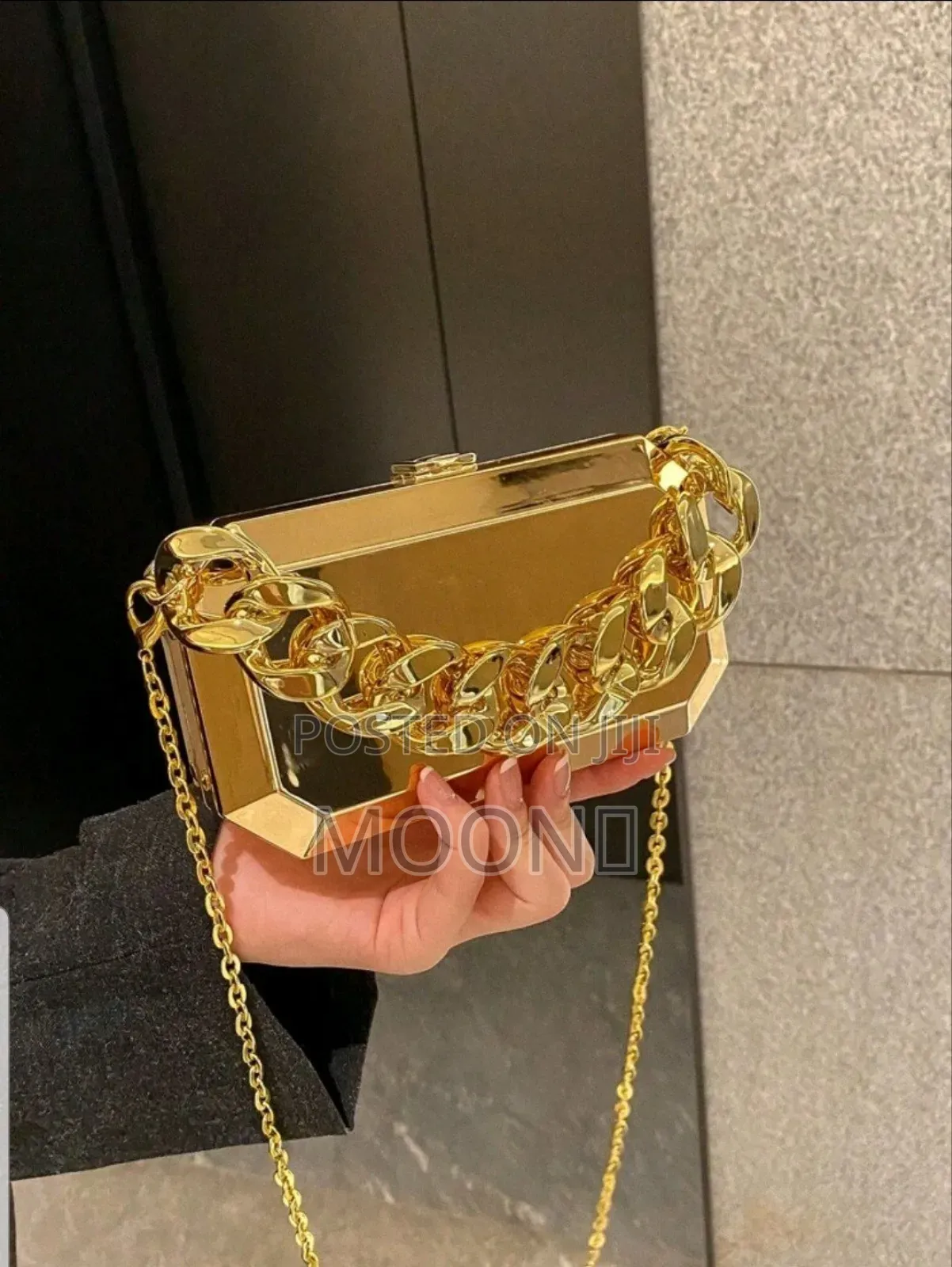 Shein Golden Hand Bag