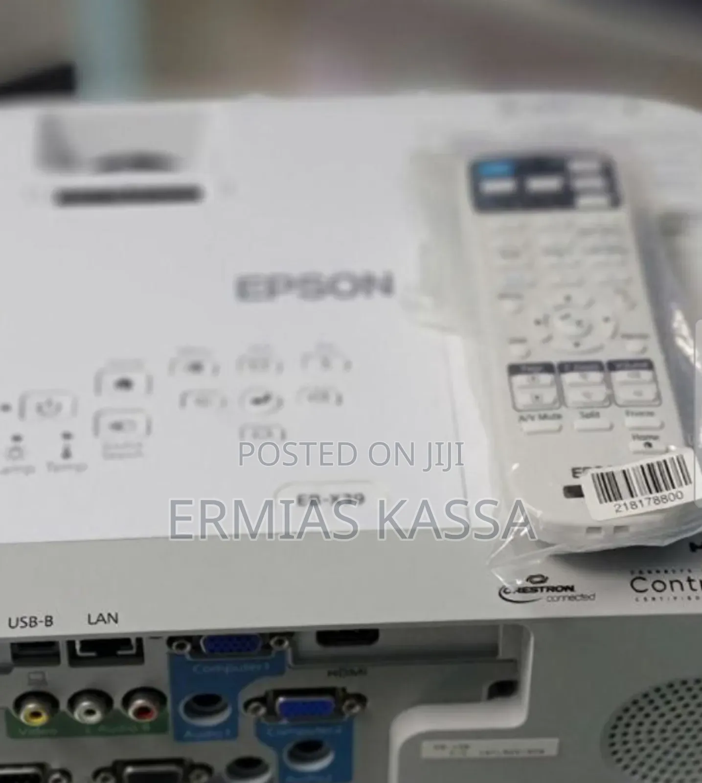 Epson Projector Has Remote Model Name: Eb-X39