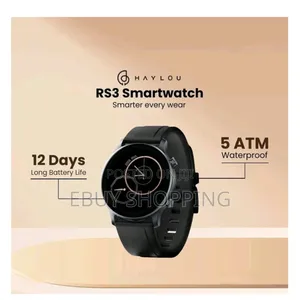 Photo - **Xiaomi Haylou Rs3 – Premium Smartwatch With Amoled Display
