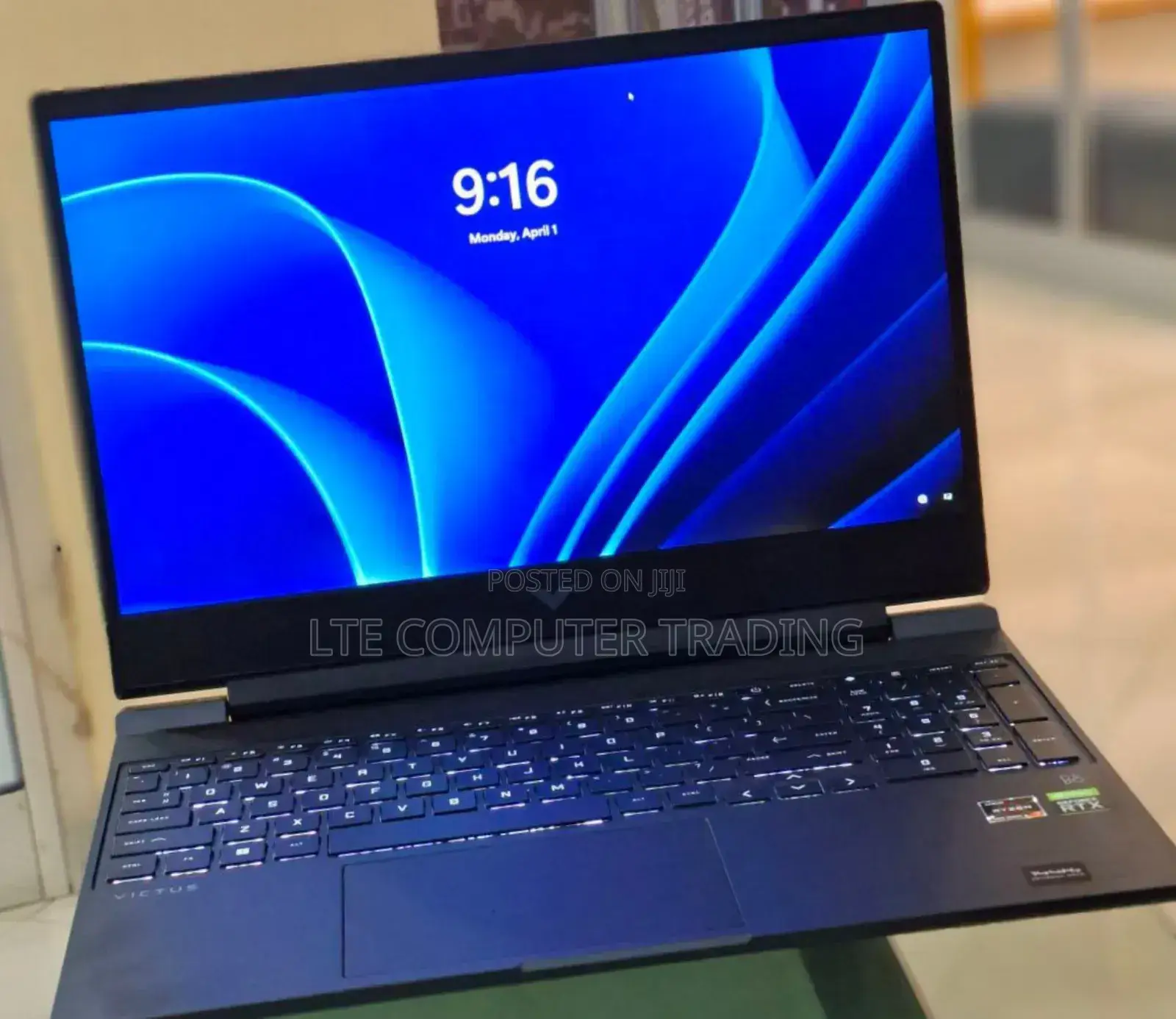 New Laptop HP Victus 15 16GB AMD Ryzen 7 SSD 512GB