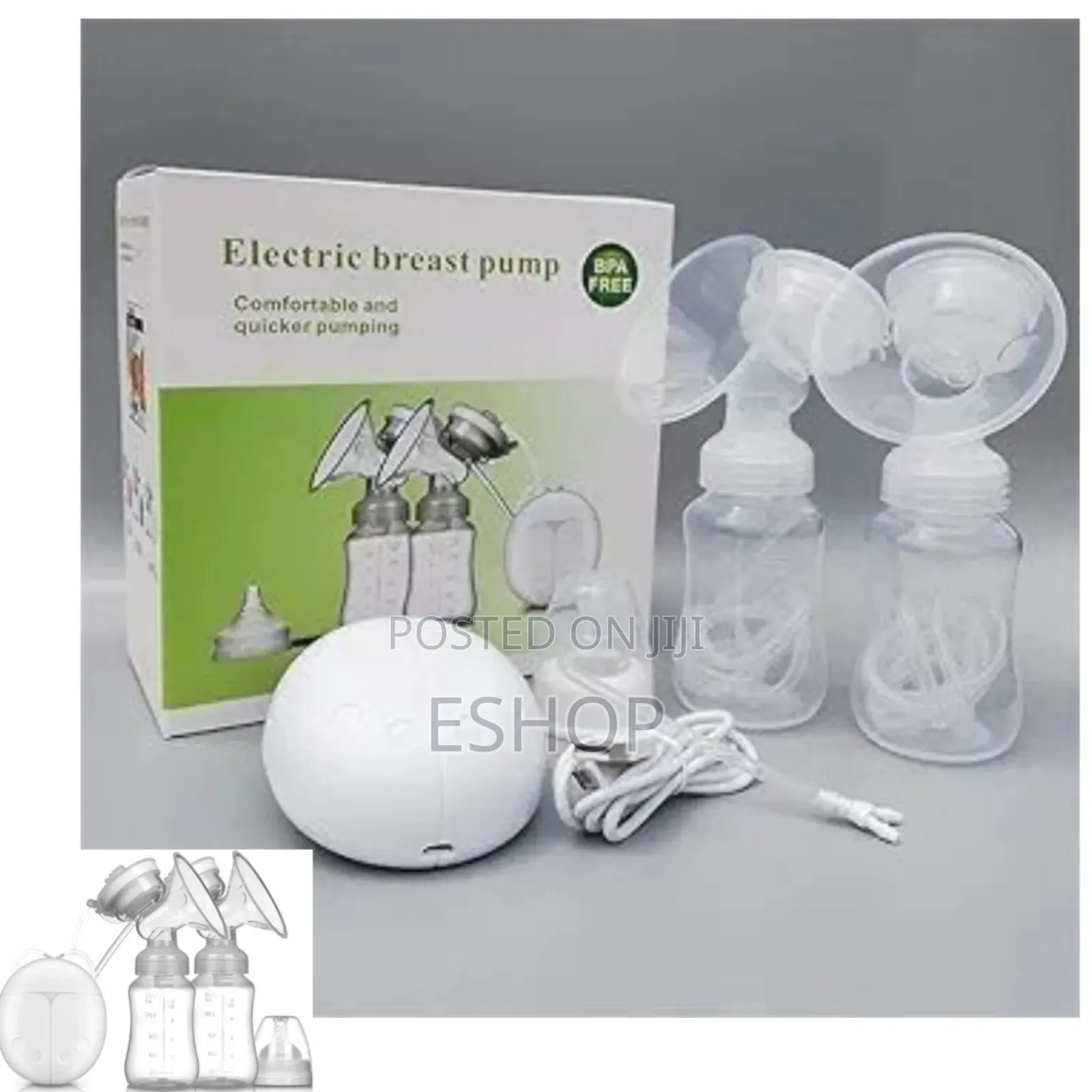 Painless Electric Pump–Dual Control, Closed System, Bpa-Free