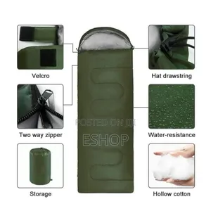 Photo - Dual-Color Sleeping Bag Stylish Design for Every Occasion