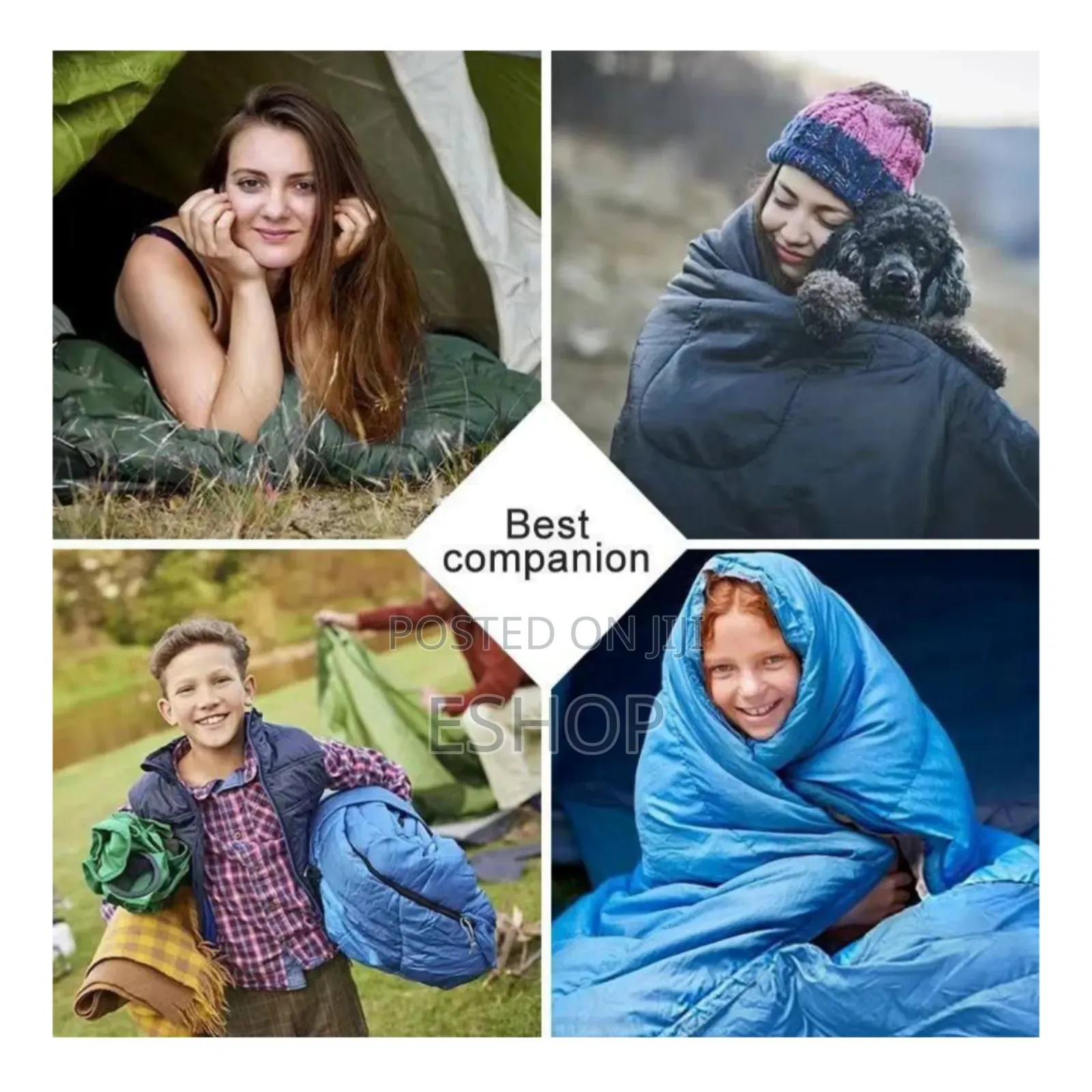 Dual-Color Sleeping Bag Stylish Design for Every Occasion