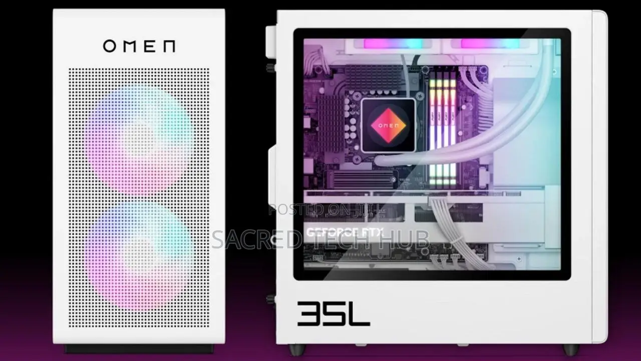 New Desktop Computer HP Omen 40L 32GB AMD Ryzen 7 SSD 1T