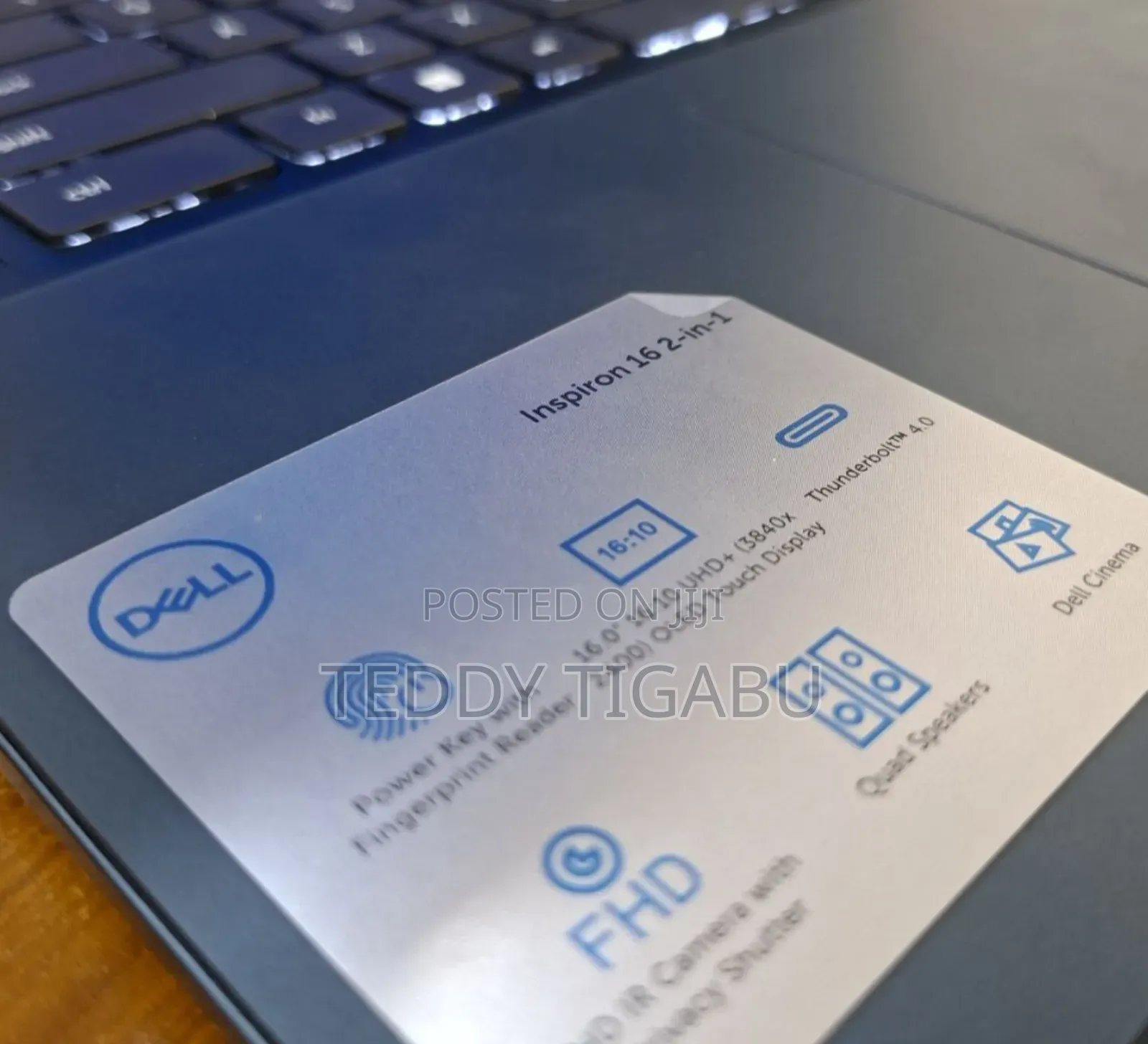 New Laptop Dell Inspiron 16 5620 16GB Intel Core I7 SSD 1T