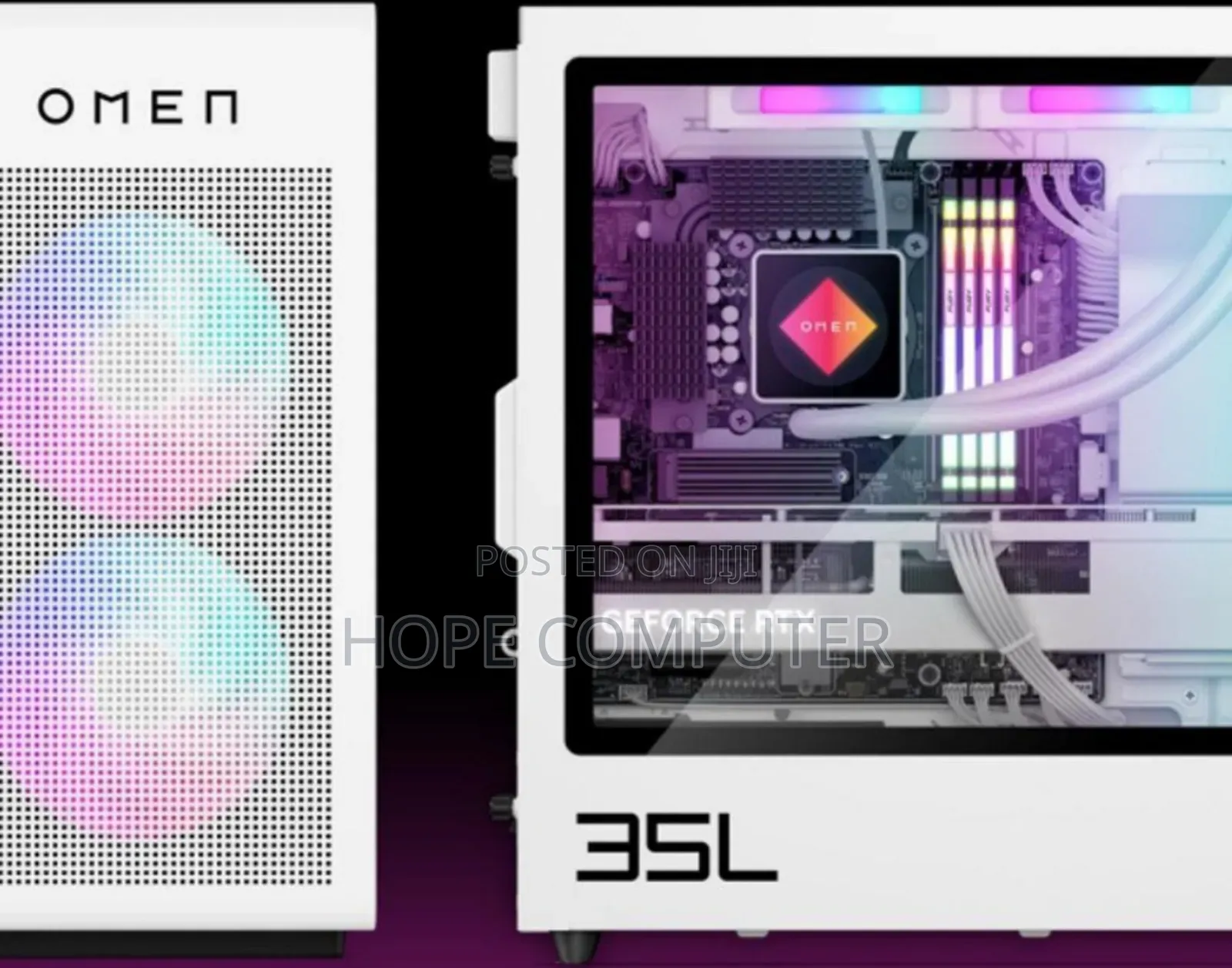 New Desktop Computer HP Omen 40L 32GB AMD Ryzen 7 SSD 1T