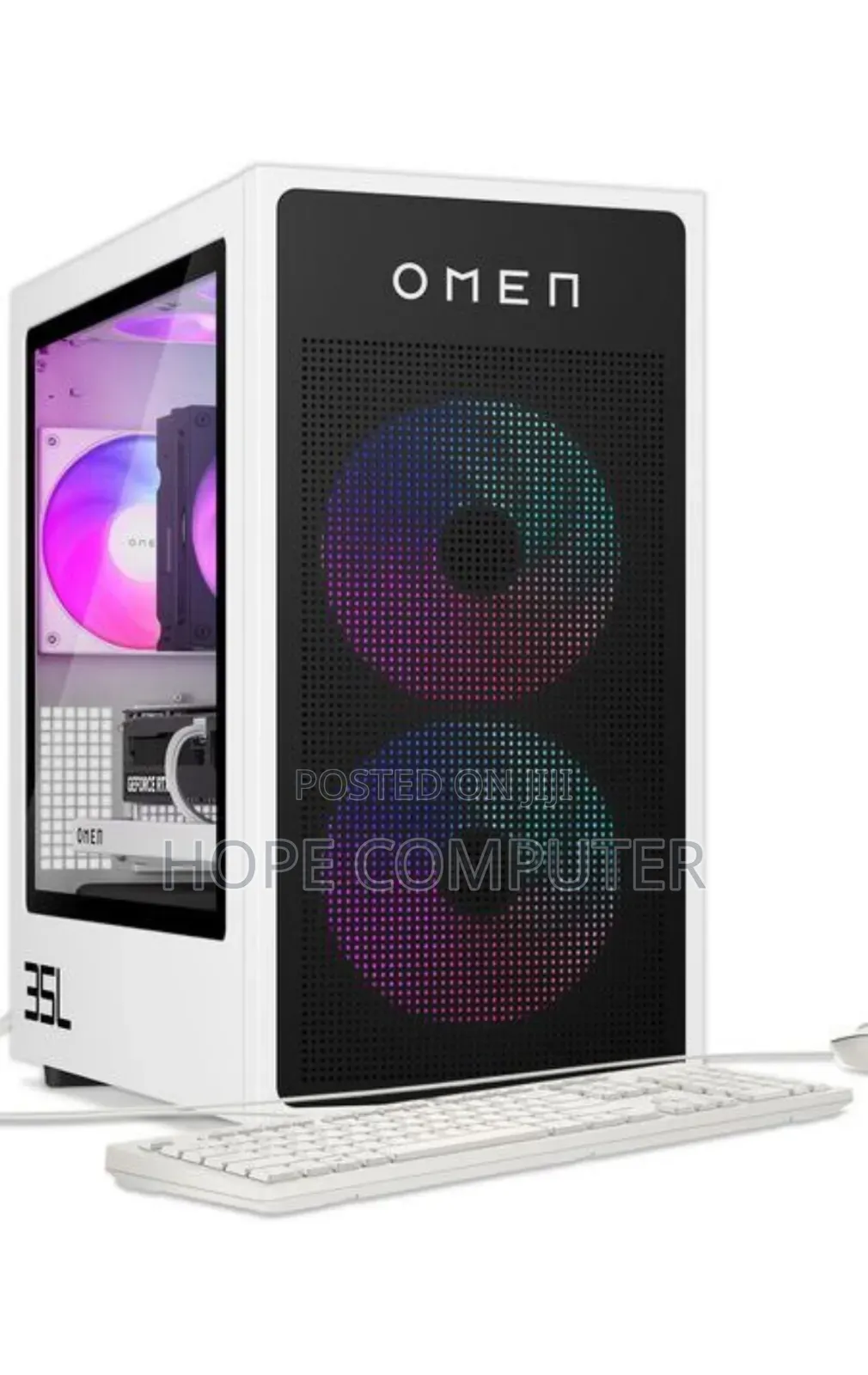 New Desktop Computer HP Omen 40L 32GB AMD Ryzen 7 SSD 1T