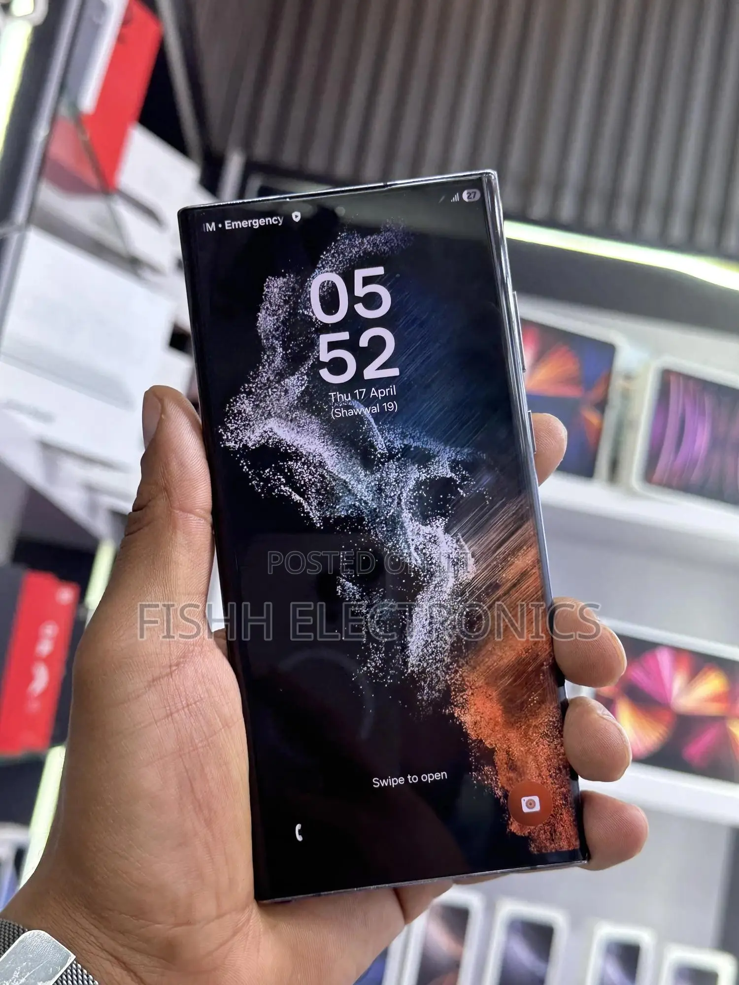 New Samsung Galaxy S22 Ultra 512 GB Black