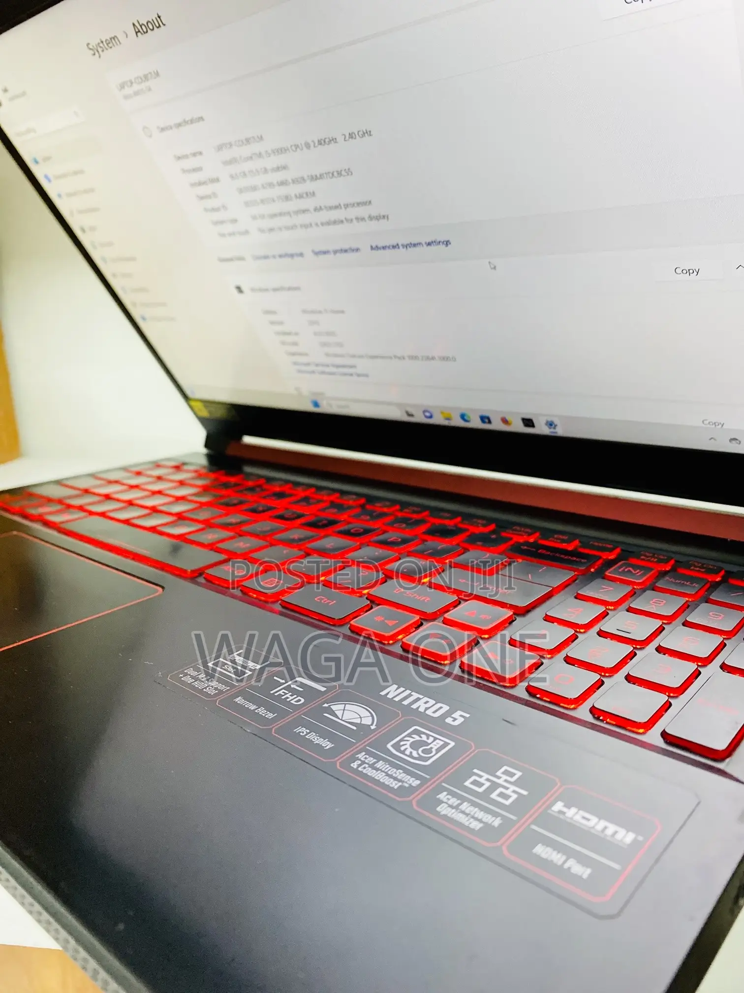 New Laptop Acer Nitro 5 16GB Nvidia SSD 256GB