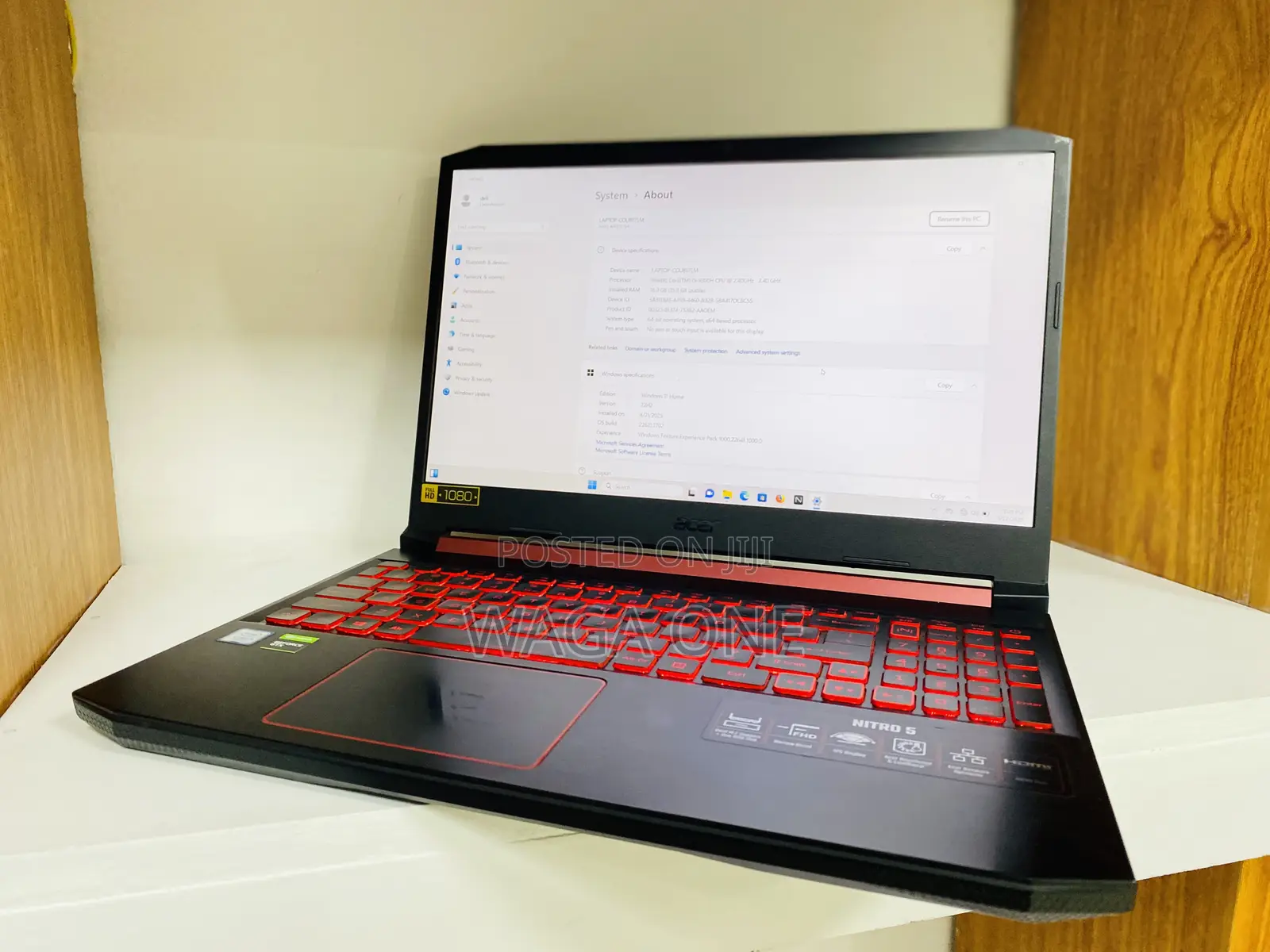 New Laptop Acer Nitro 5 16GB Nvidia SSD 256GB