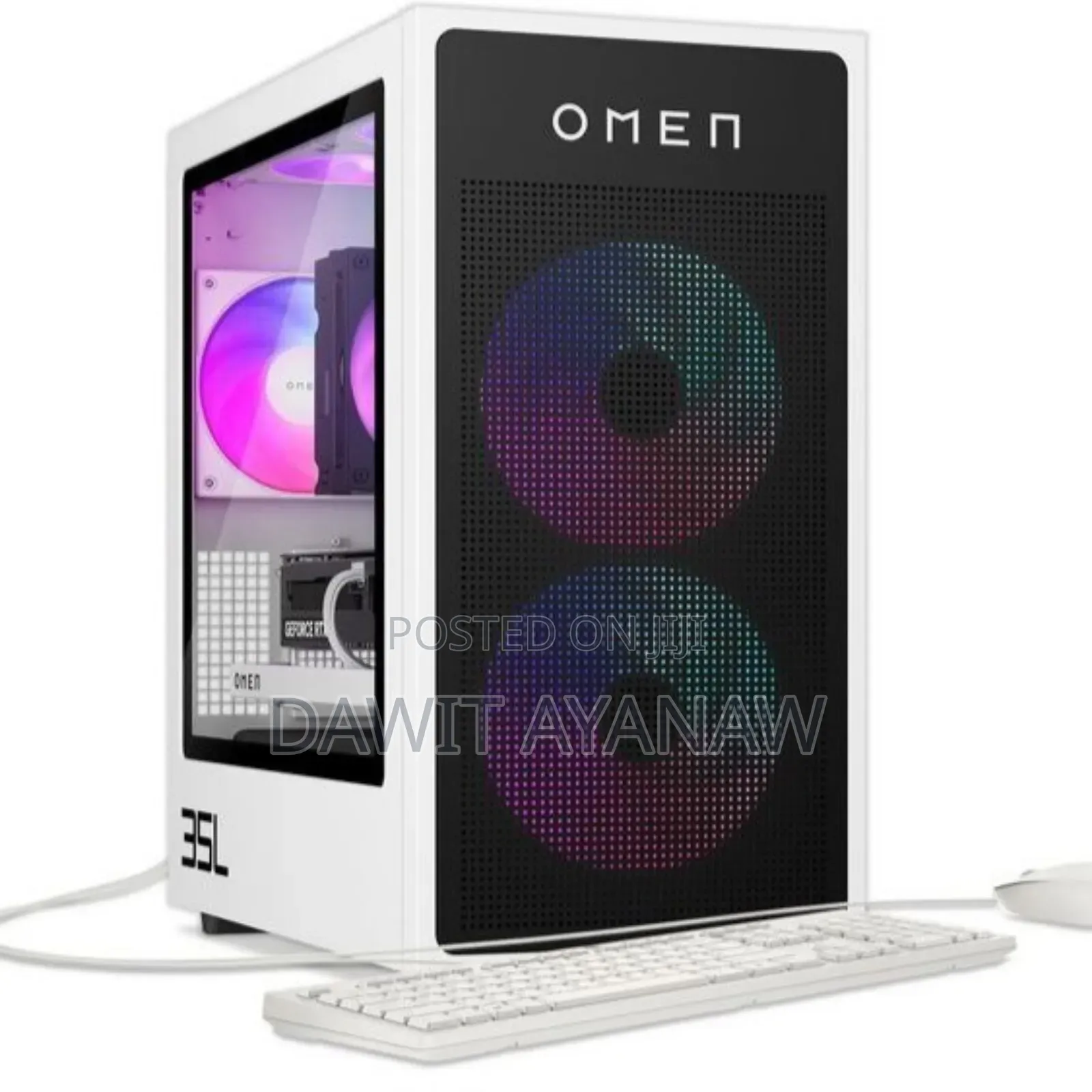 New Desktop Computer HP Omen 30L 16GB AMD Ryzen 7 SSD 1T