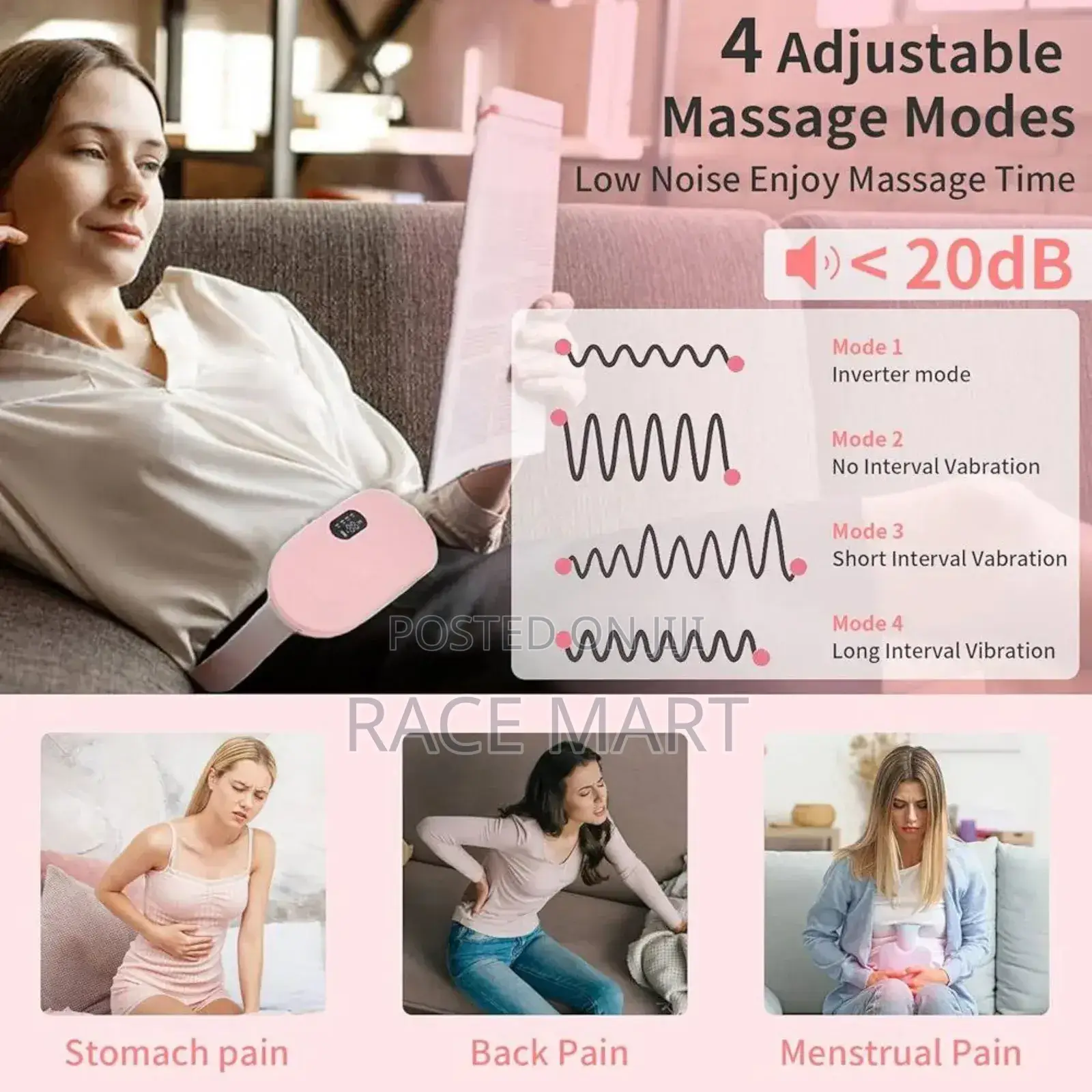 Portable Menstural Heating Pad