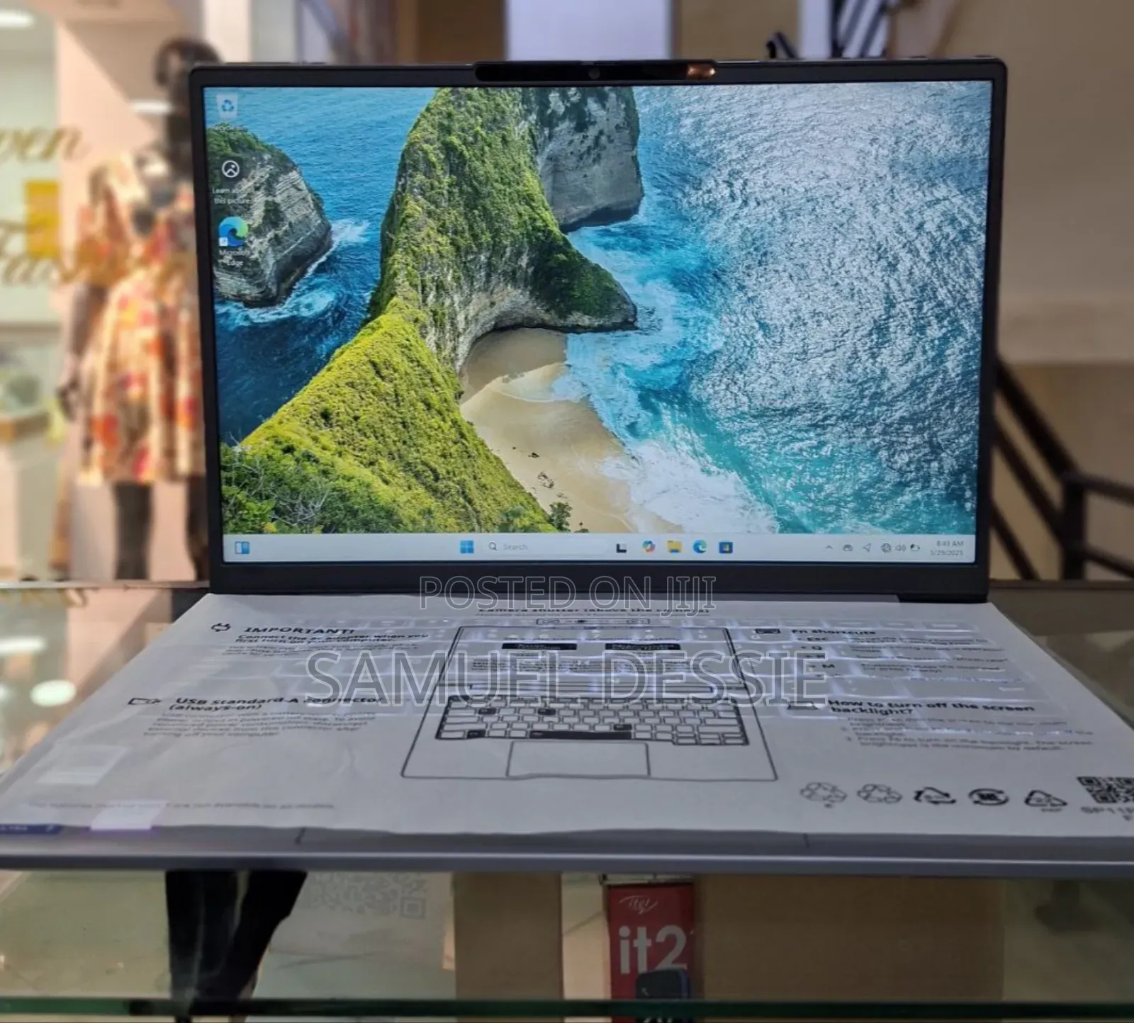 New Laptop Lenovo ThinkBook 15 16GB Intel Core Ultra 7 SSD 512GB