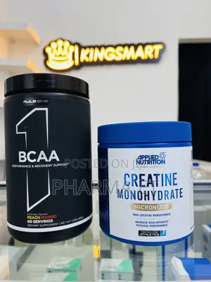 Photo - Applied Nutrition Creatine and Rule 1 Bcaa