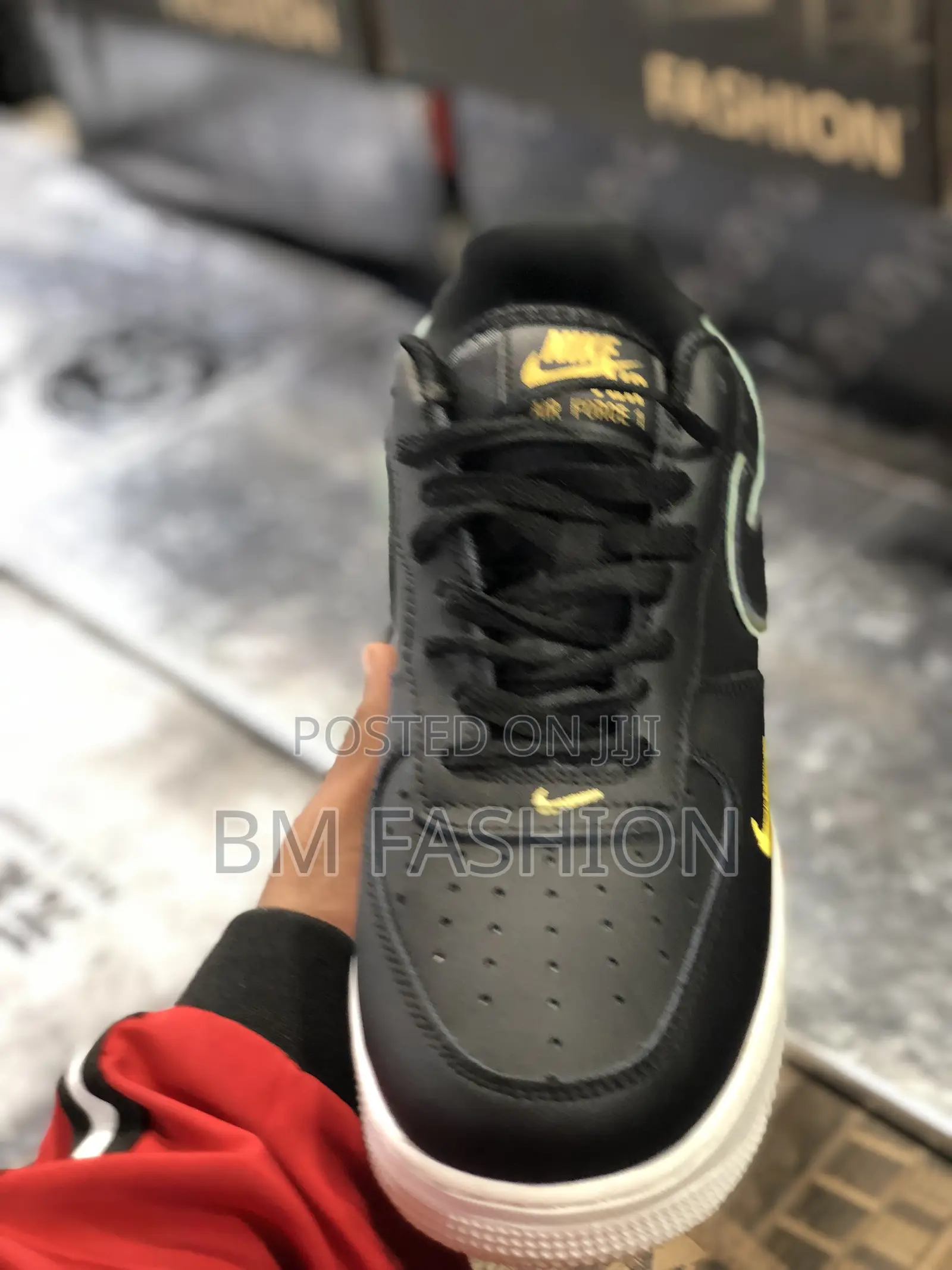 Air Force 1 Black Custom