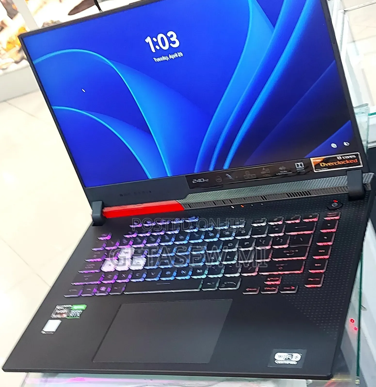 New Laptop Asus ROG Strix G15 16GB AMD Ryzen 9 SSD 1T
