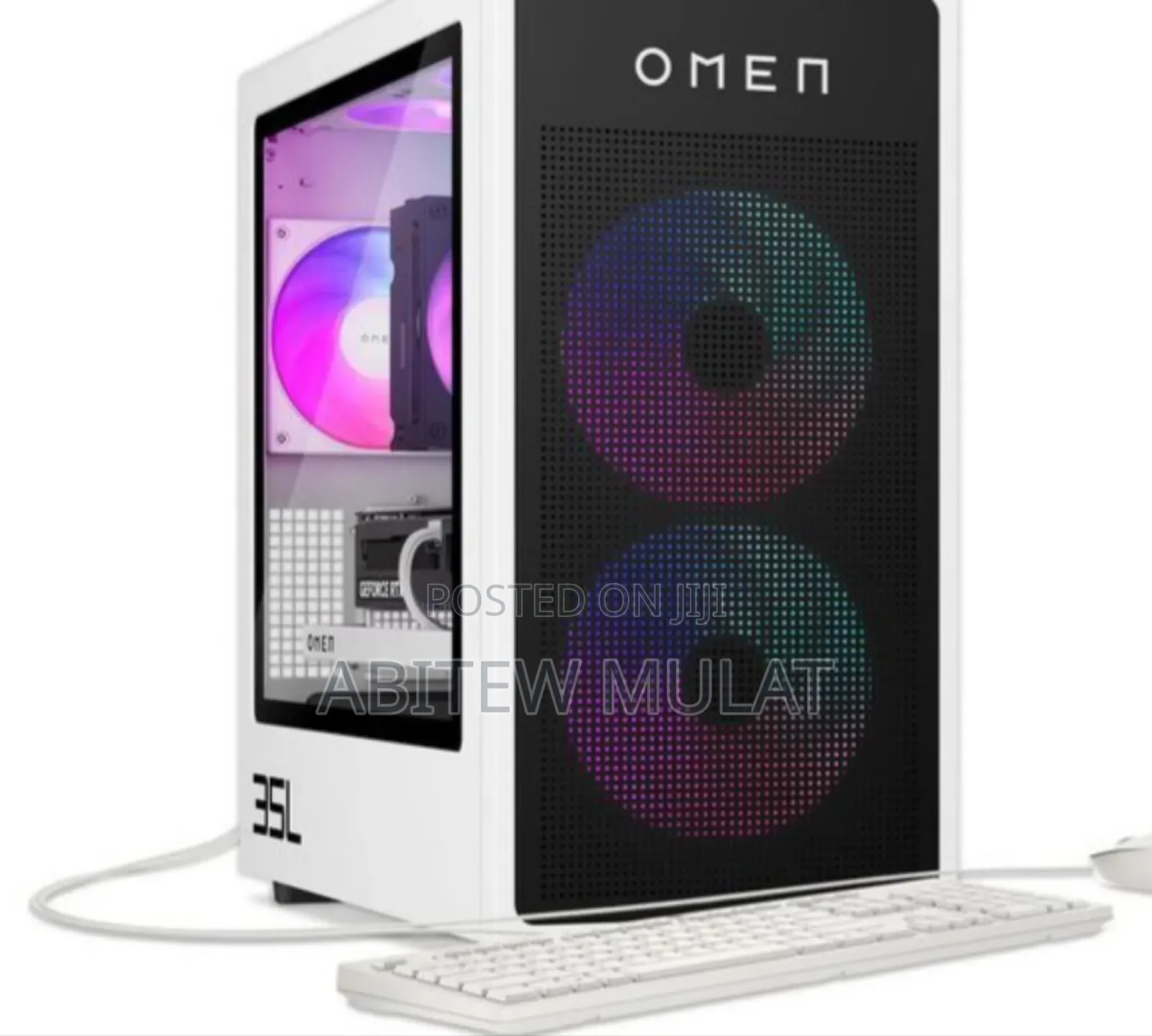 New Desktop Computer HP Omen 30L 32GB AMD Ryzen 7 SSD 1T