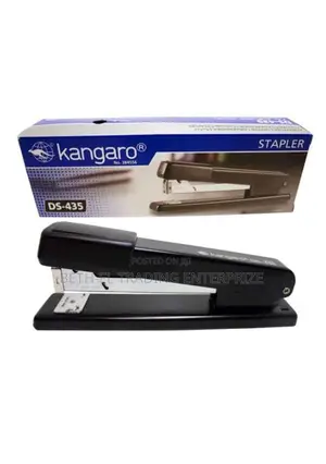 Photo - Stapler Ds435 Full Strip Metal Black Kangaroo