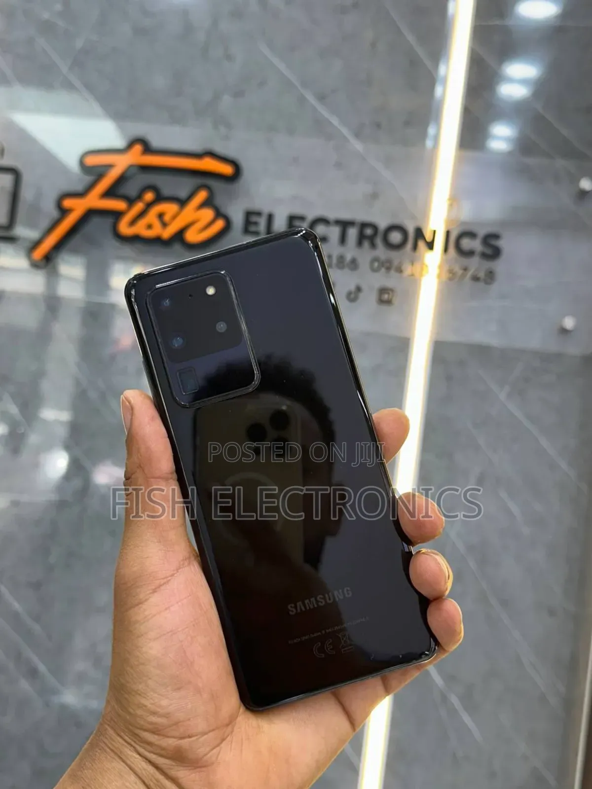 New Samsung Galaxy S20 Ultra 5G 128 GB Black