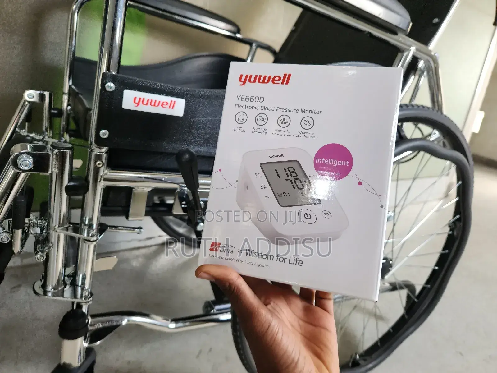 Ye660d Model Digital Blood Pressuer Monitor本來blood Pressuer