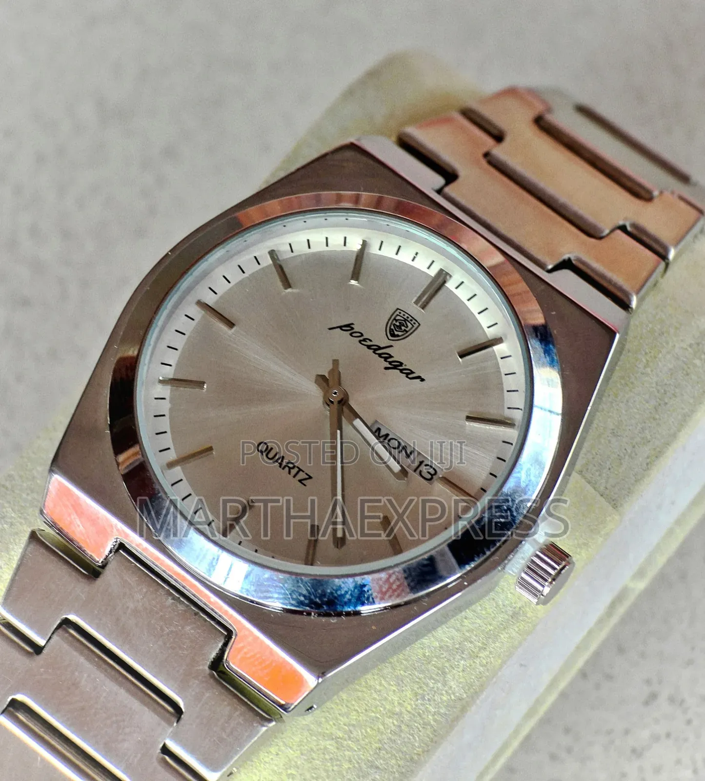 Poedagar PRX Silver Slim,Classy Retro