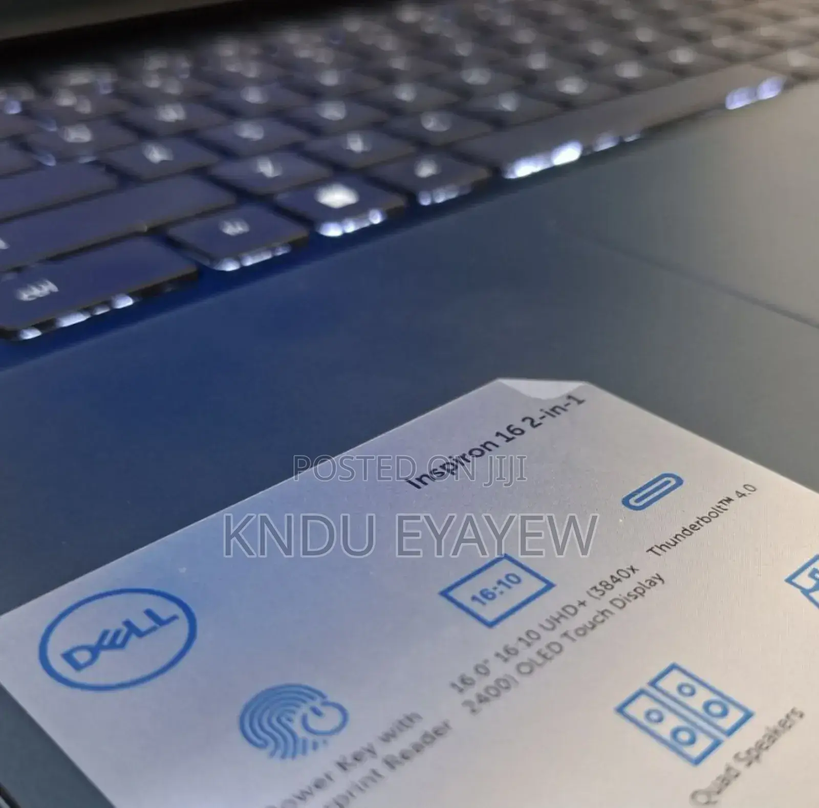 New Laptop Dell 16GB Intel Core I7 SSD 1T