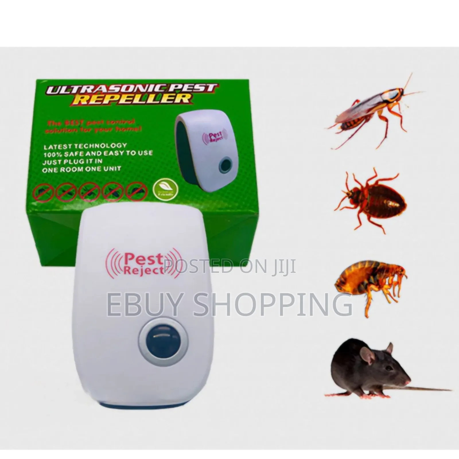 Invisible Shield – Ultrasonic Pest Repeller for Every Room*
