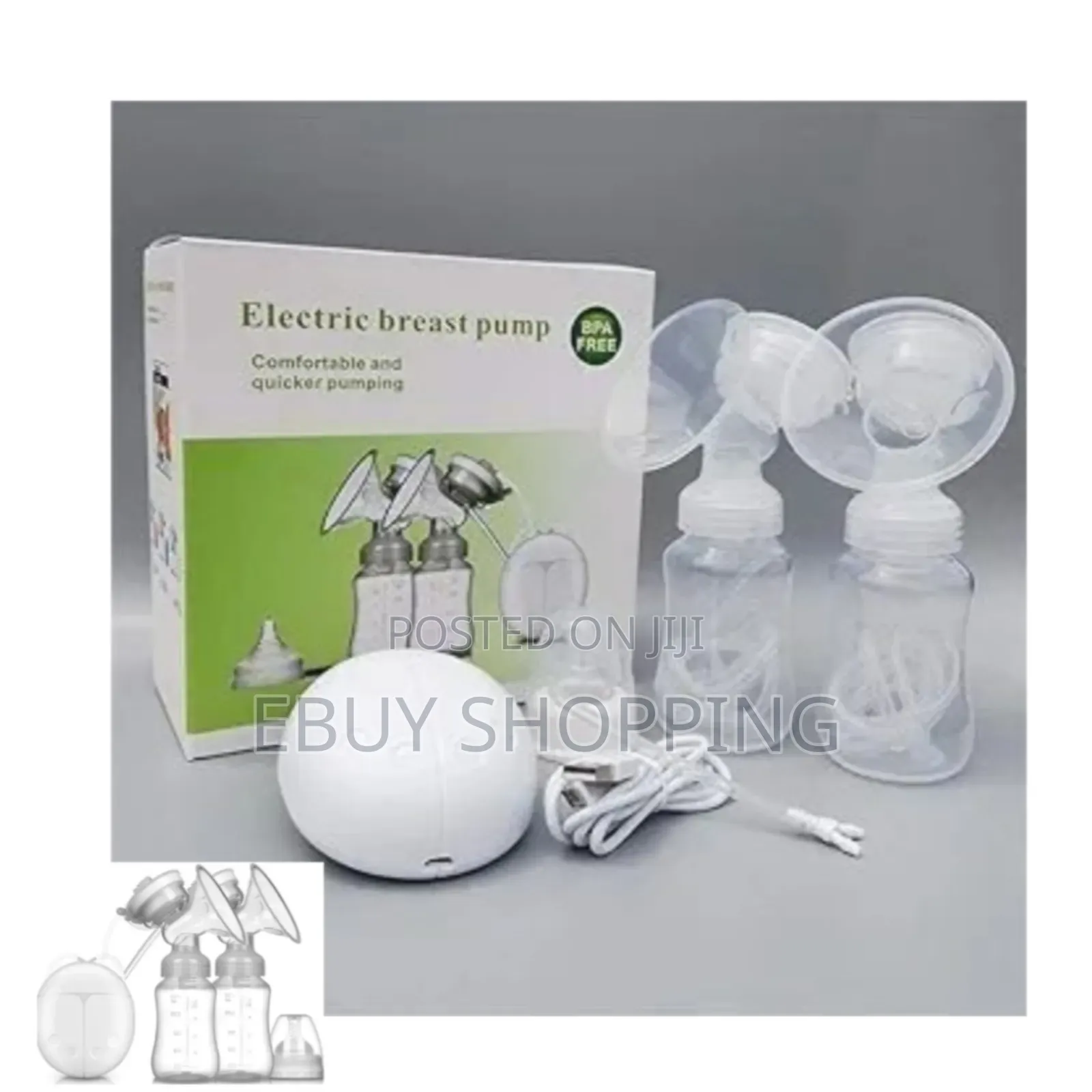 Mom-Approved Wearable Pump –Adjustable Suction Bpa-Free,