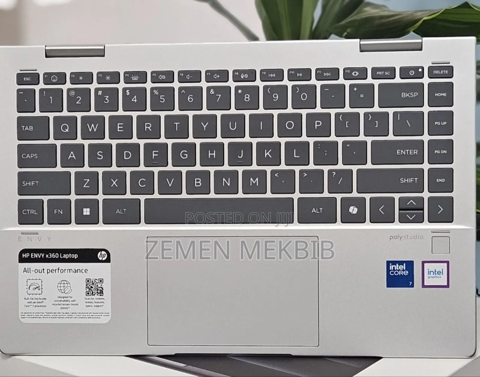 New Laptop HP Envy X360 16GB Intel Core I7 SSD 1T