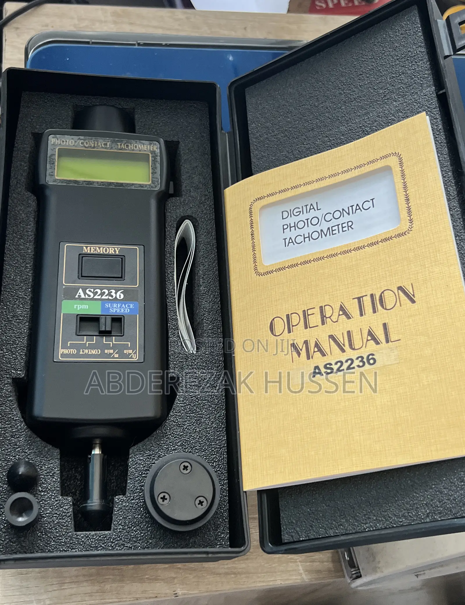 Digital Photo/Contact Tachometer