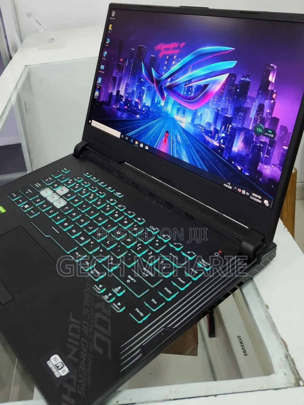 New Laptop Asus ROG Strix G15 16GB Intel Core I7 SSD 512GB