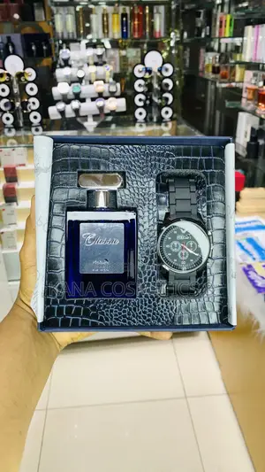 Watch and Perfume Gift Set for Him