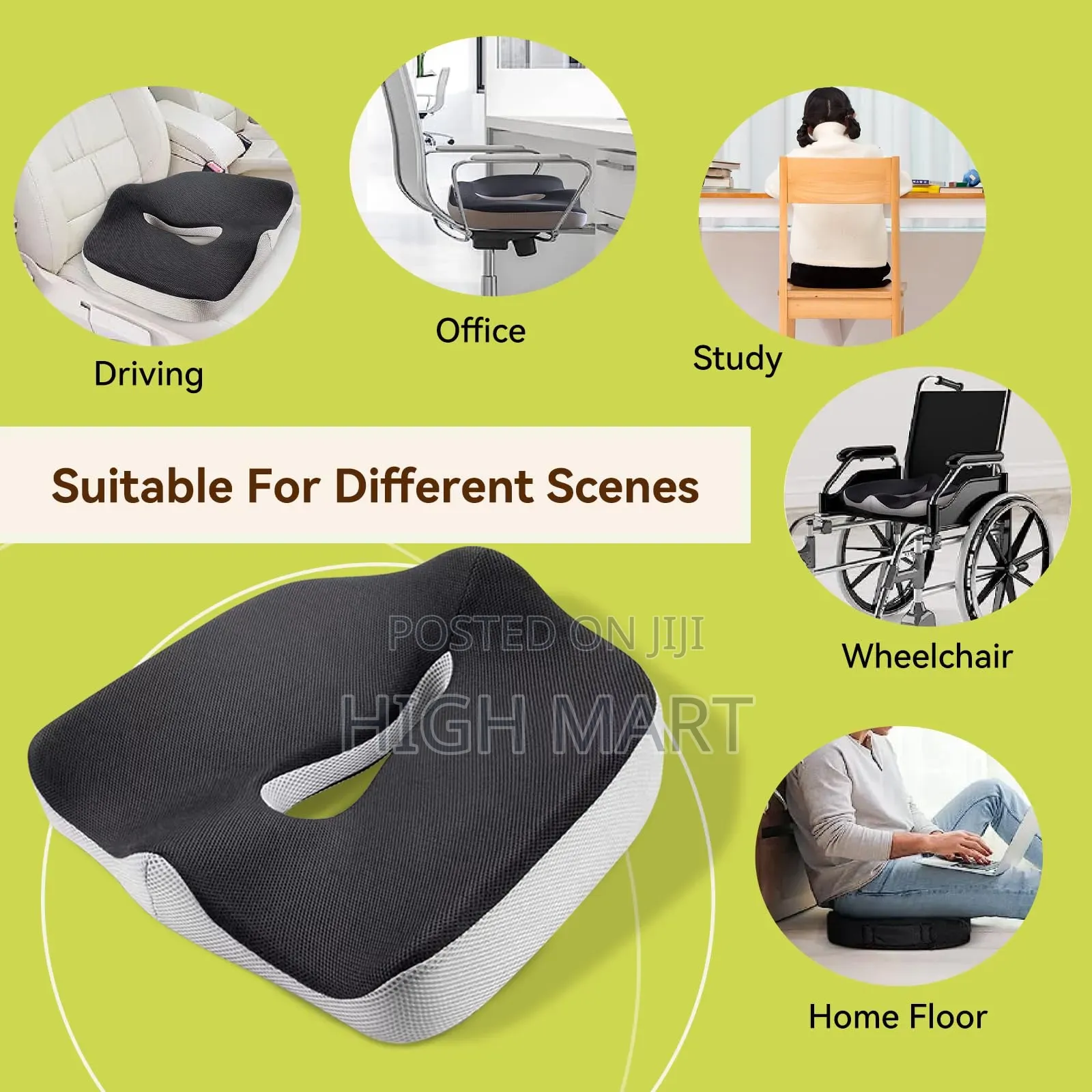 Green Lion Orthopedic Seat Cushion