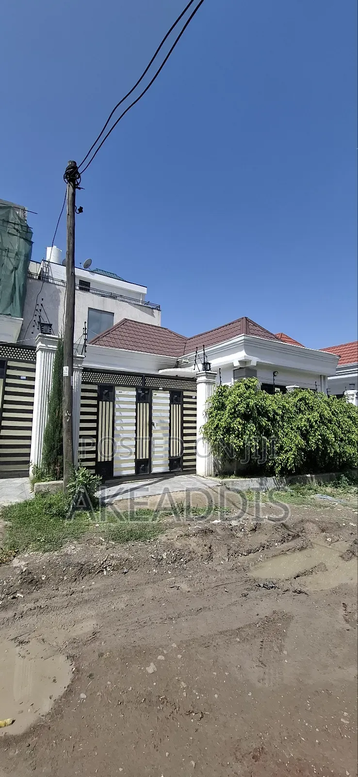 Furnished 3bdrm Villa in ቦሌ አያት, Bole for sale