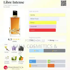Ysl Libre Intense for Women