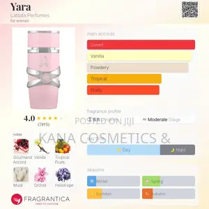 Sweet Perfume - Yara Lattafa for Women