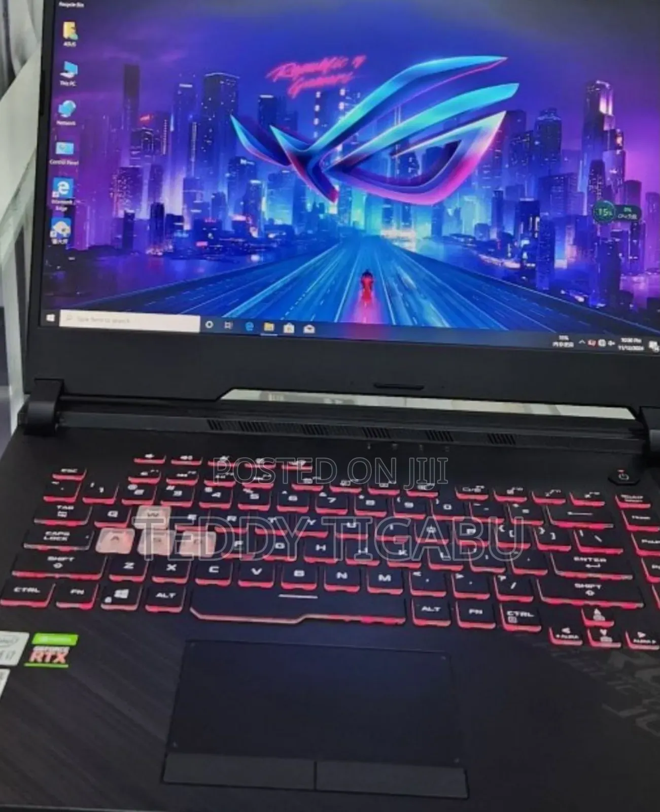 New Laptop Asus ROG Strix G15 16GB Intel Core I7 SSD 512GB