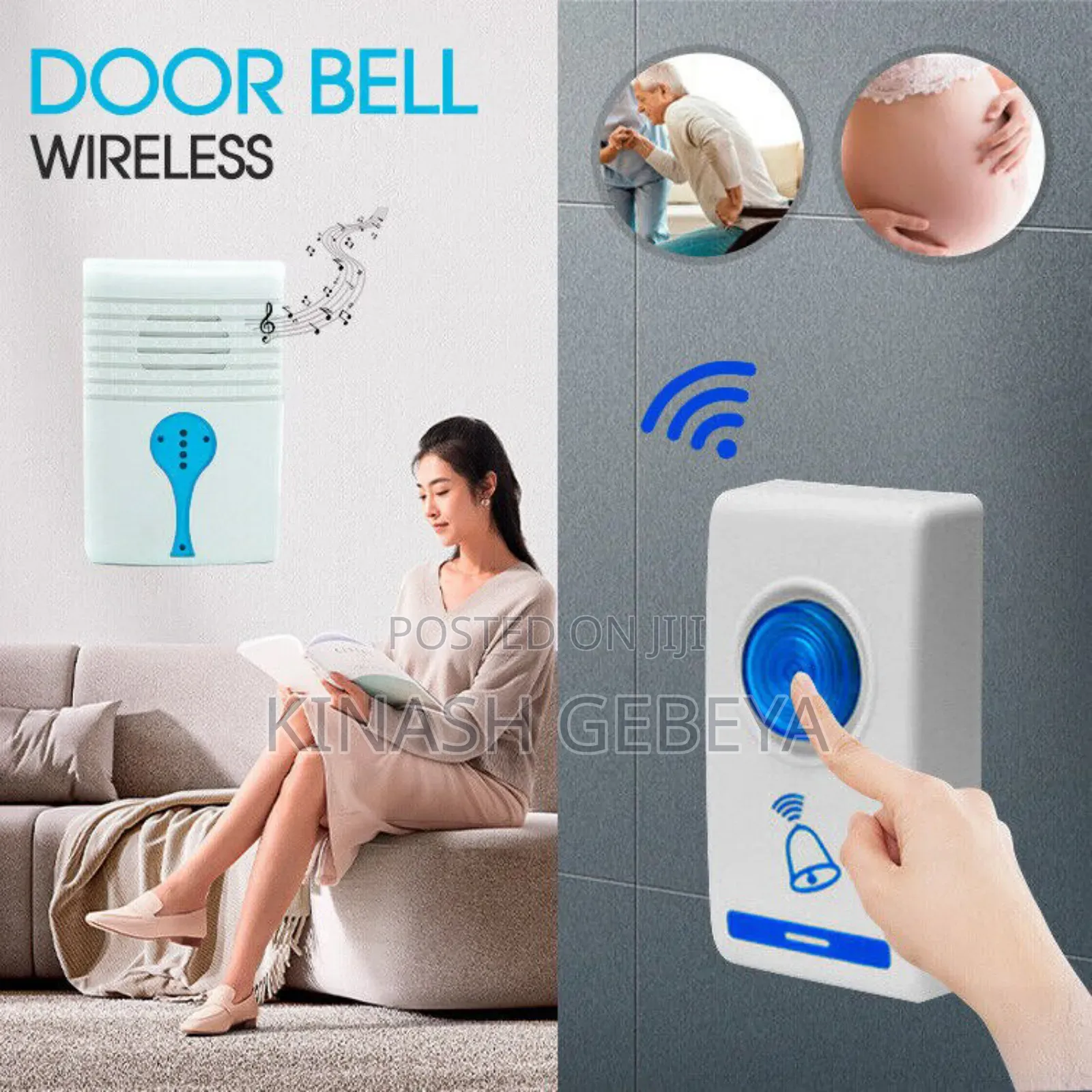 Wireless Home and Office Door Bell