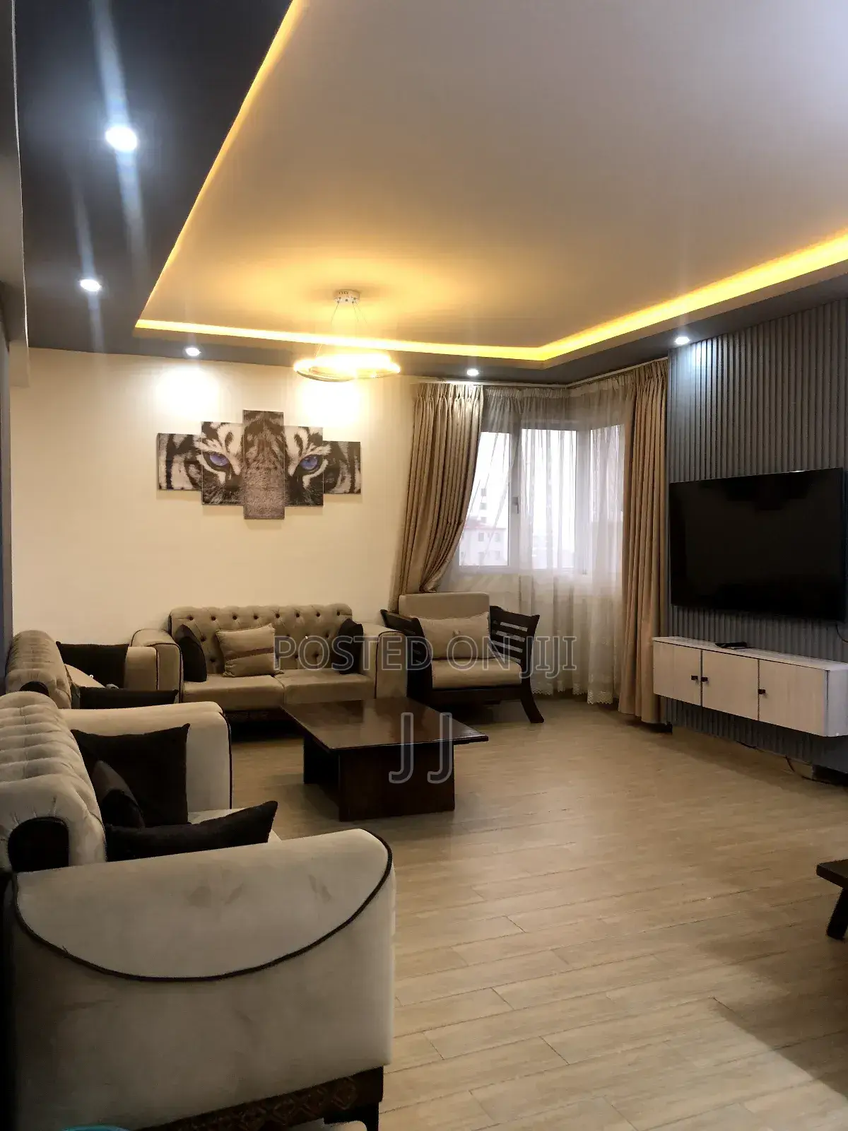 Furnished 3bdrm Apartment in Bole for rent