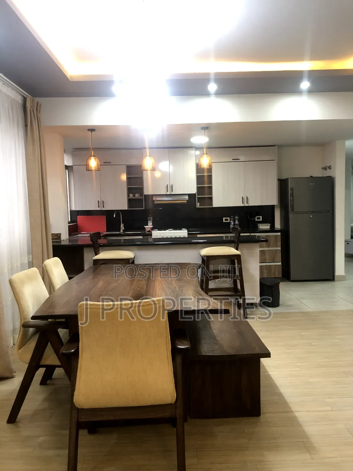 Furnished 3bdrm Apartment in Bole for rent