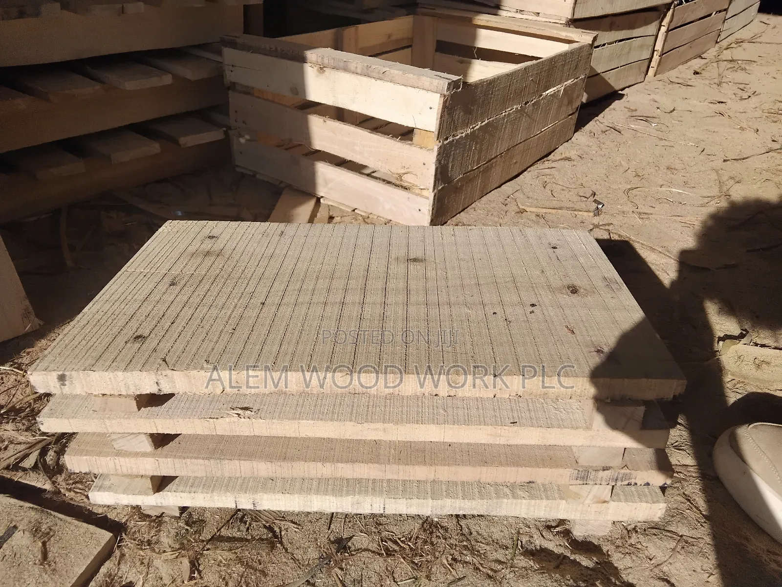 የብሎኬት መቀበያ ጣውላ